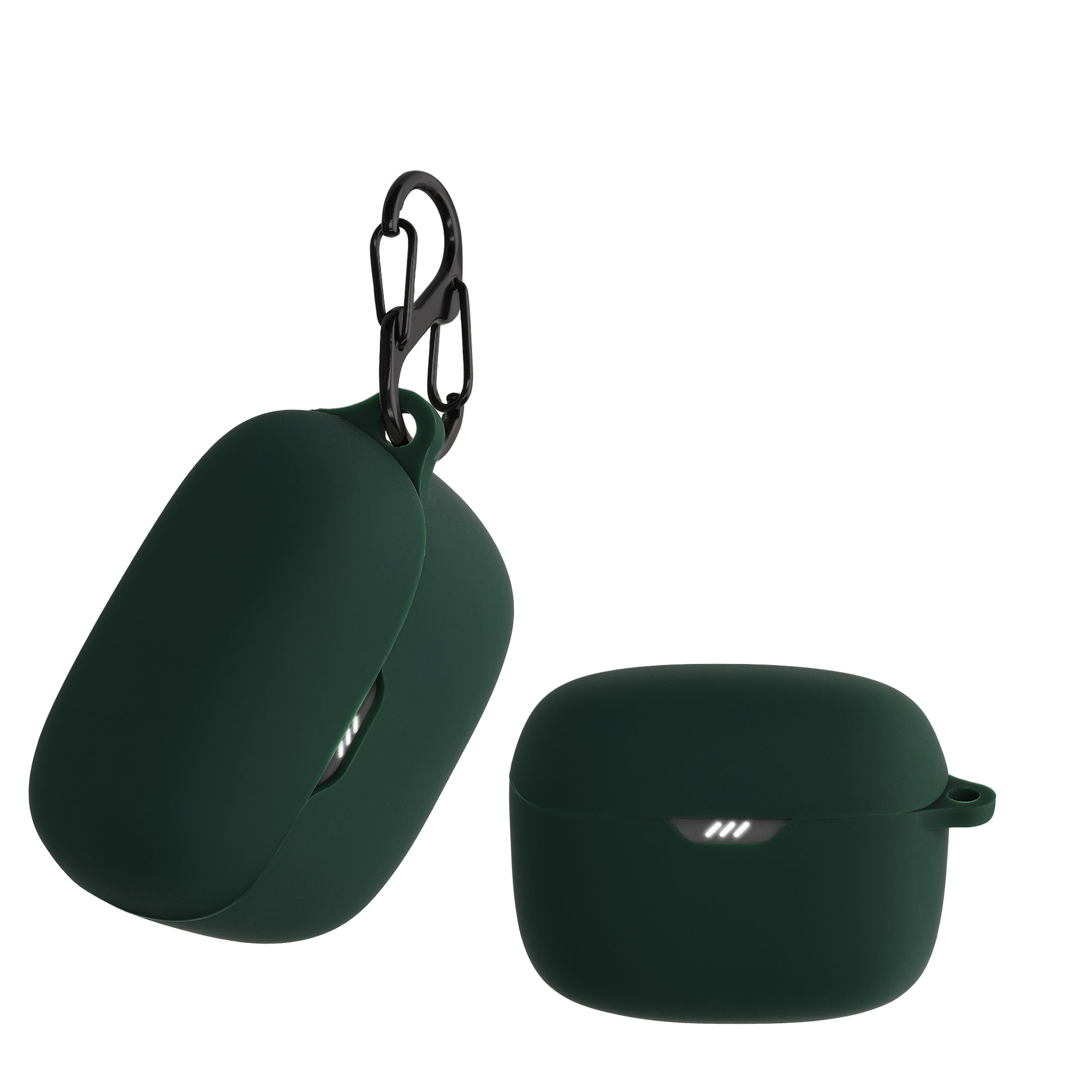 Pouzdro na sluchátka kwmobile pro JBL Tune Buds - tmavě zelená