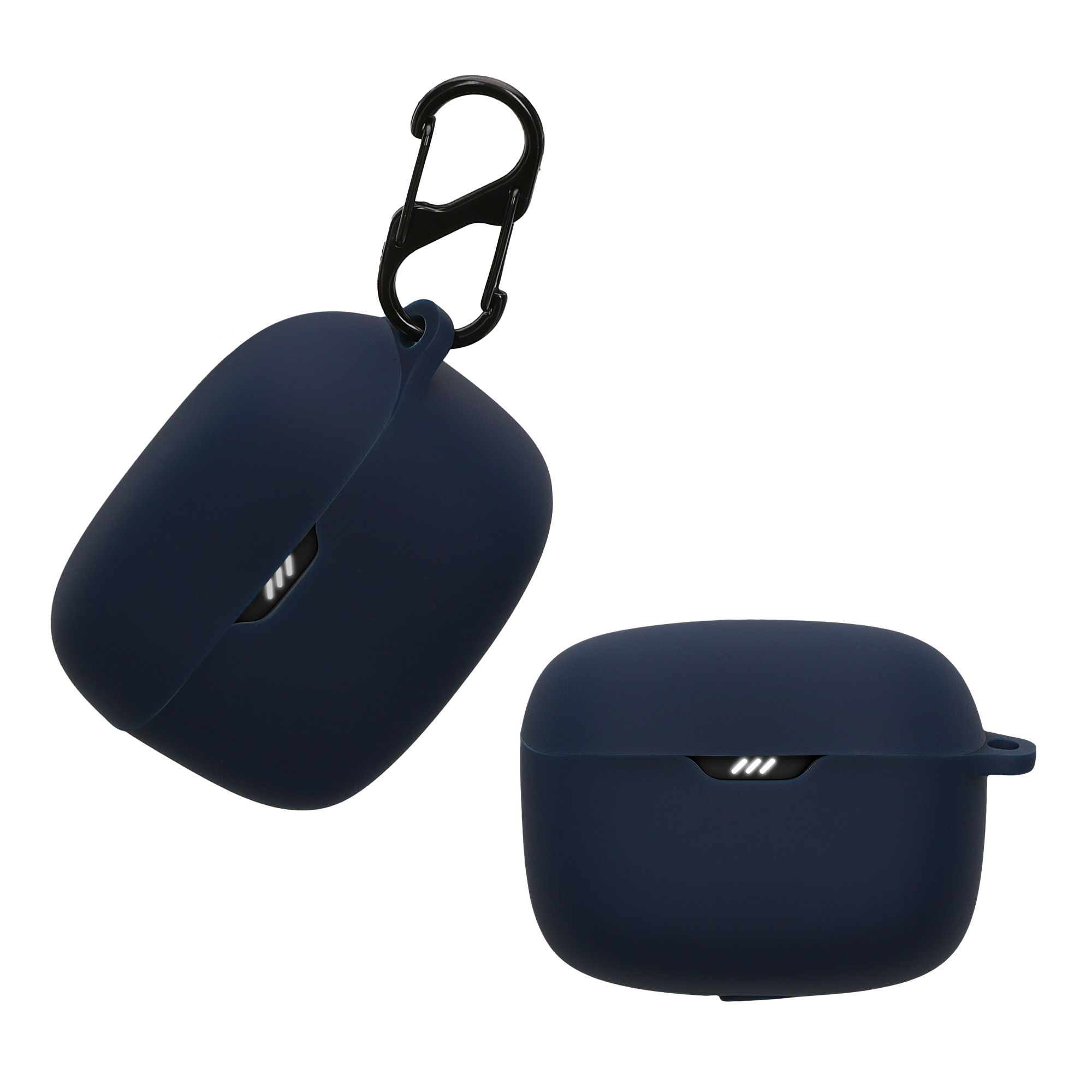 Pouzdro na sluchátka kwmobile pro JBL Tune Buds - tmavě modrá