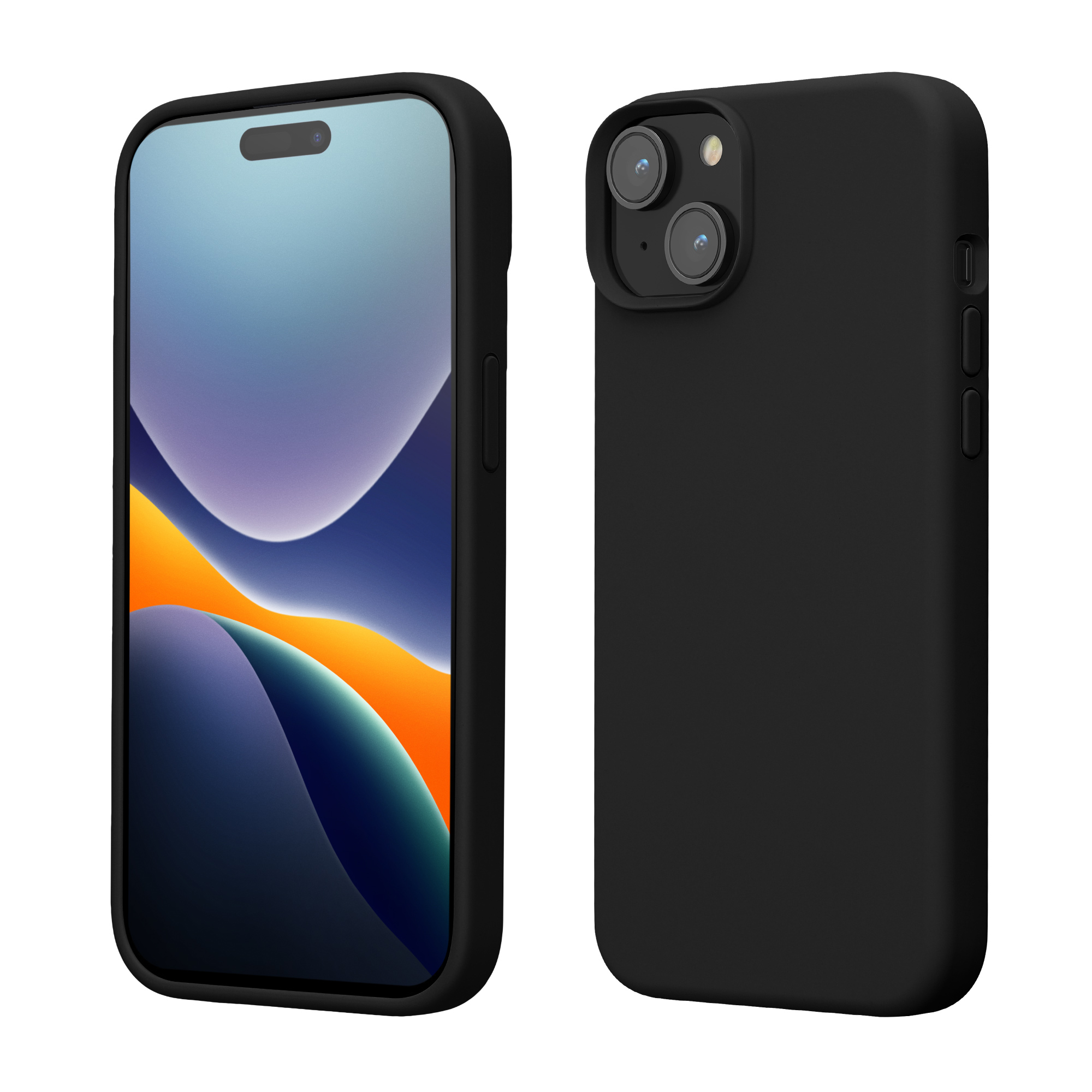 Kryt kwmobile TPU silikonový iPhone 15 černá