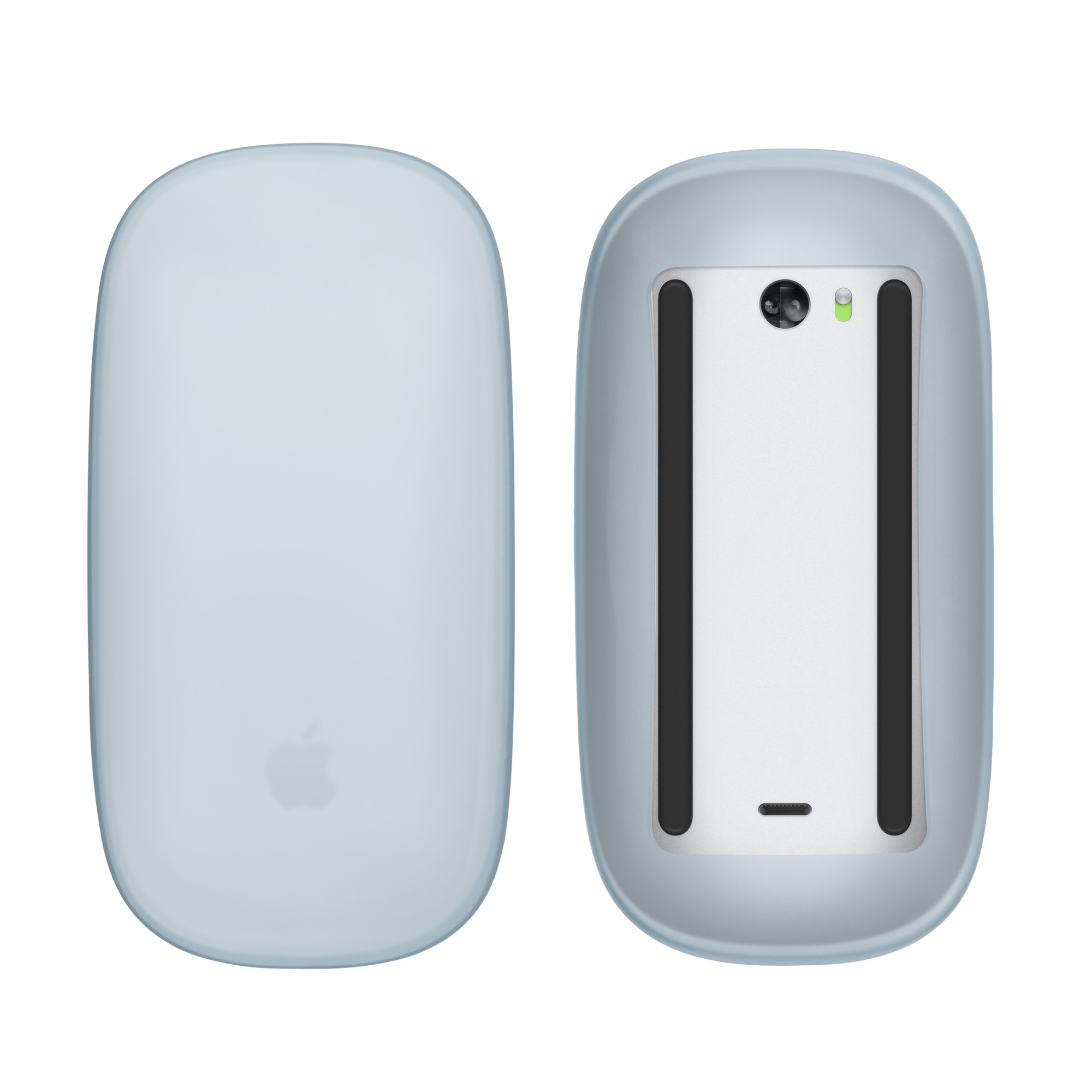 Silikonový obal na myš Apple Magic Mouse 1 / 2 kwmobile ‑ světle modrá
