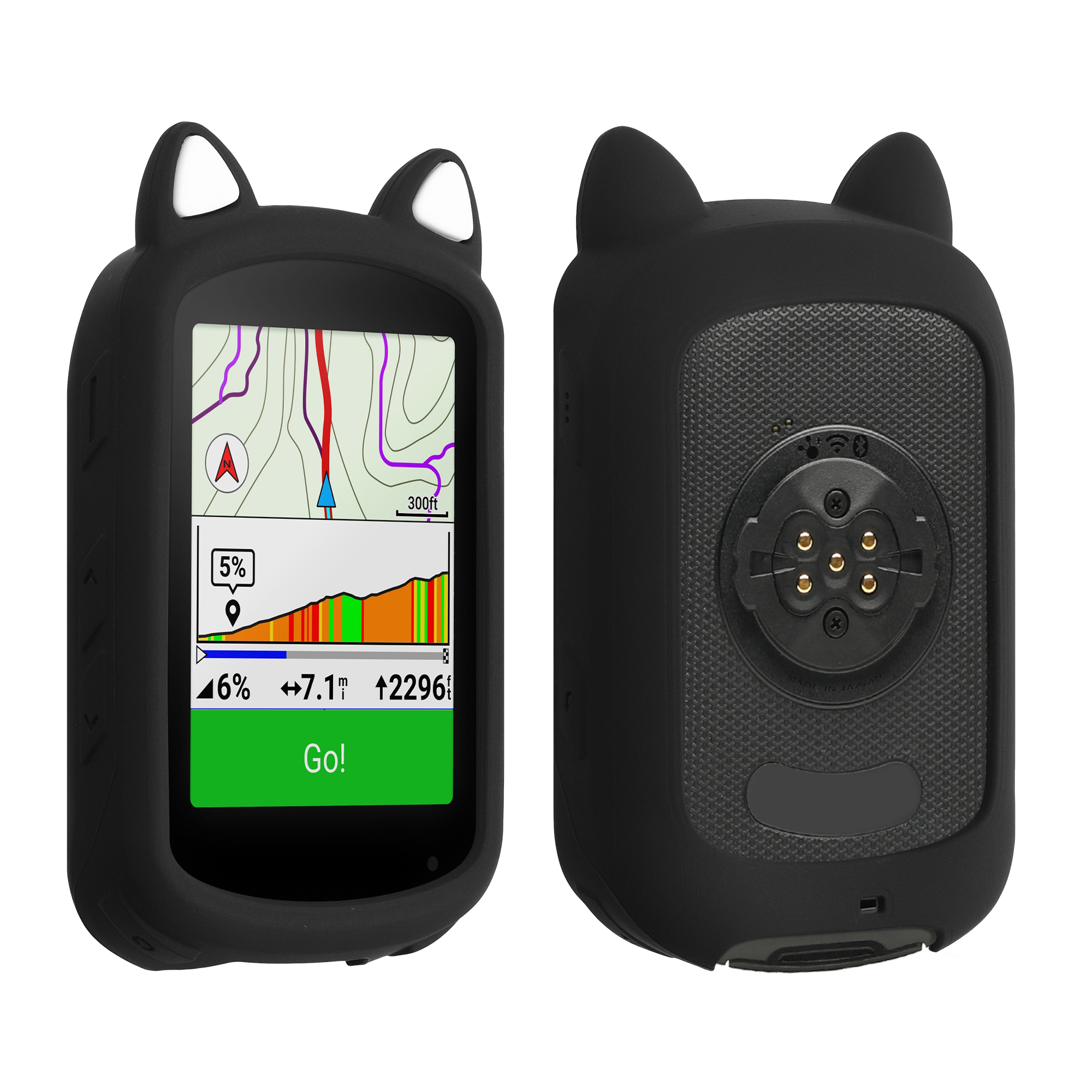 Pouzdro pro Garmin Edge 840 / Edge 540 kwmobile silikonové - silikonový obal na GPS