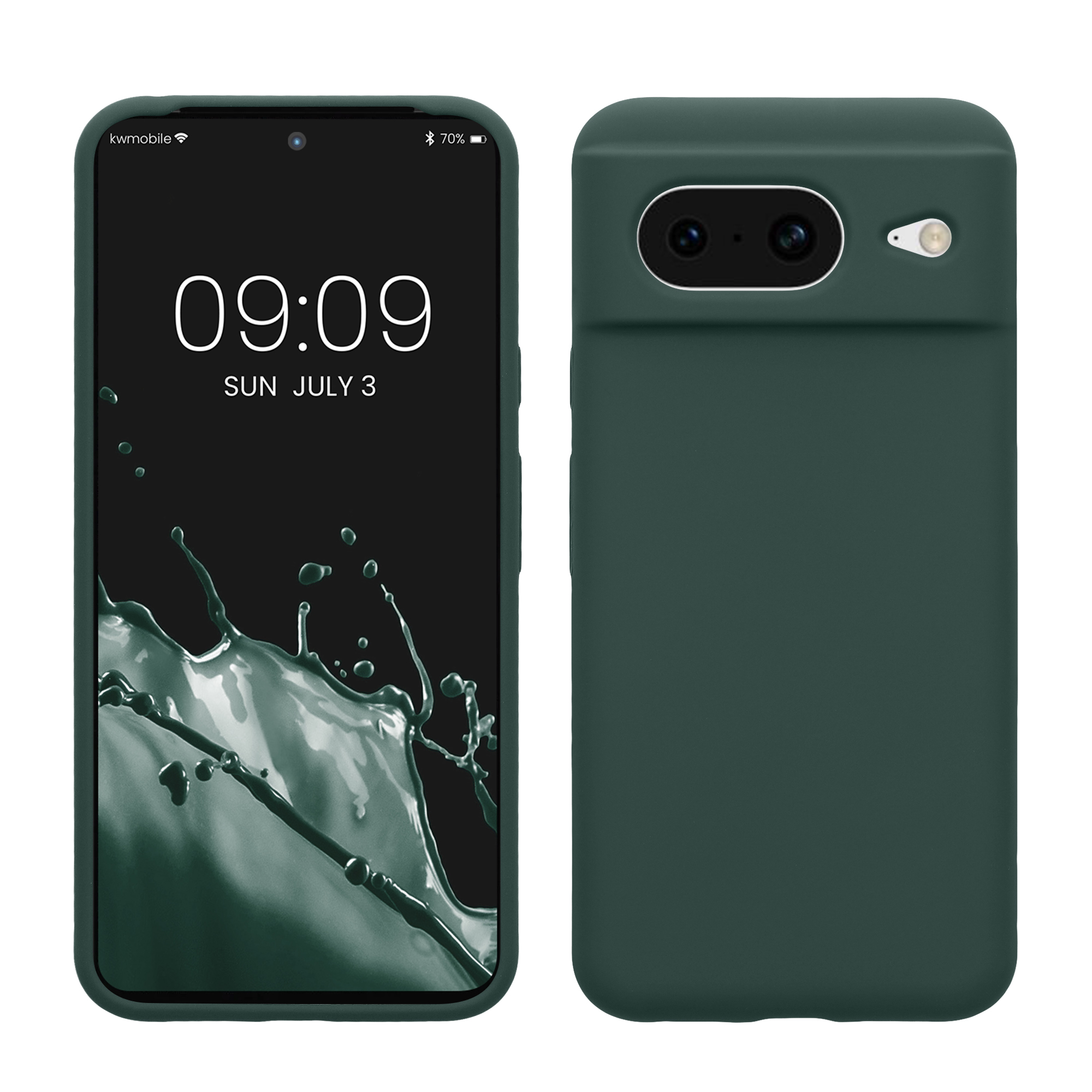 TPU kryt kwmobile Google Pixel 8 - Blue Green