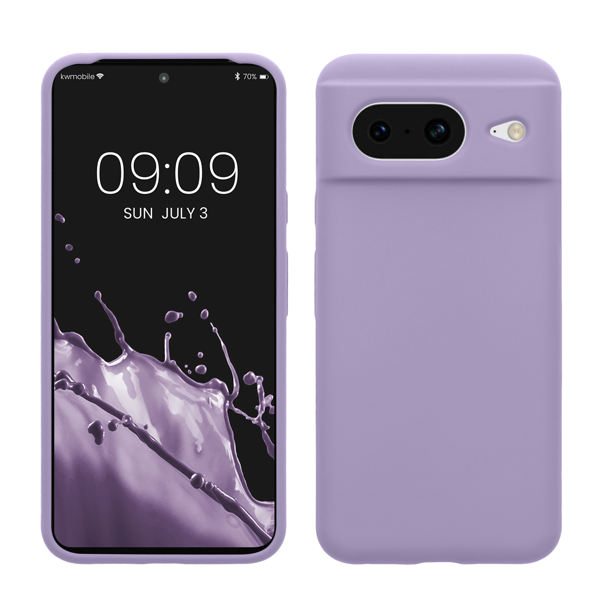TPU kryt kwmobile Google Pixel 8 - Violet Purple
