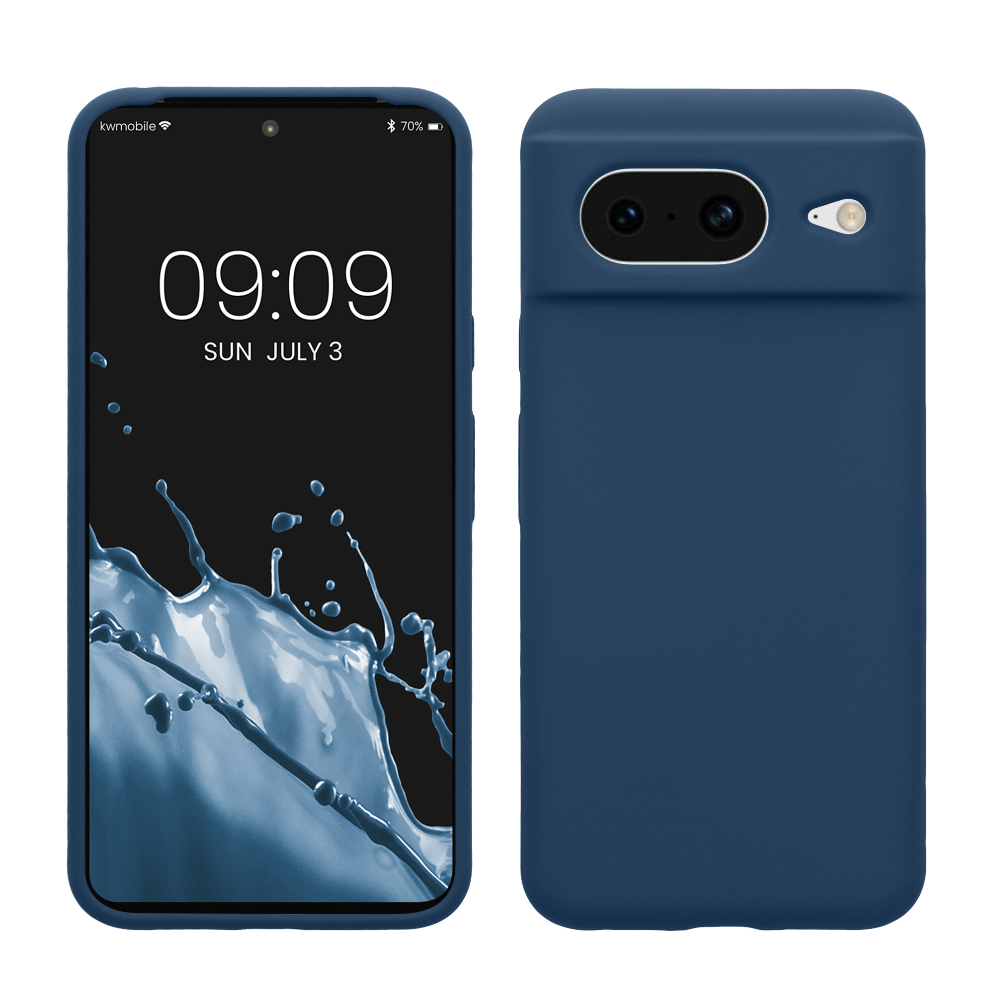 TPU kryt kwmobile Google Pixel 8 - tmavě modrý