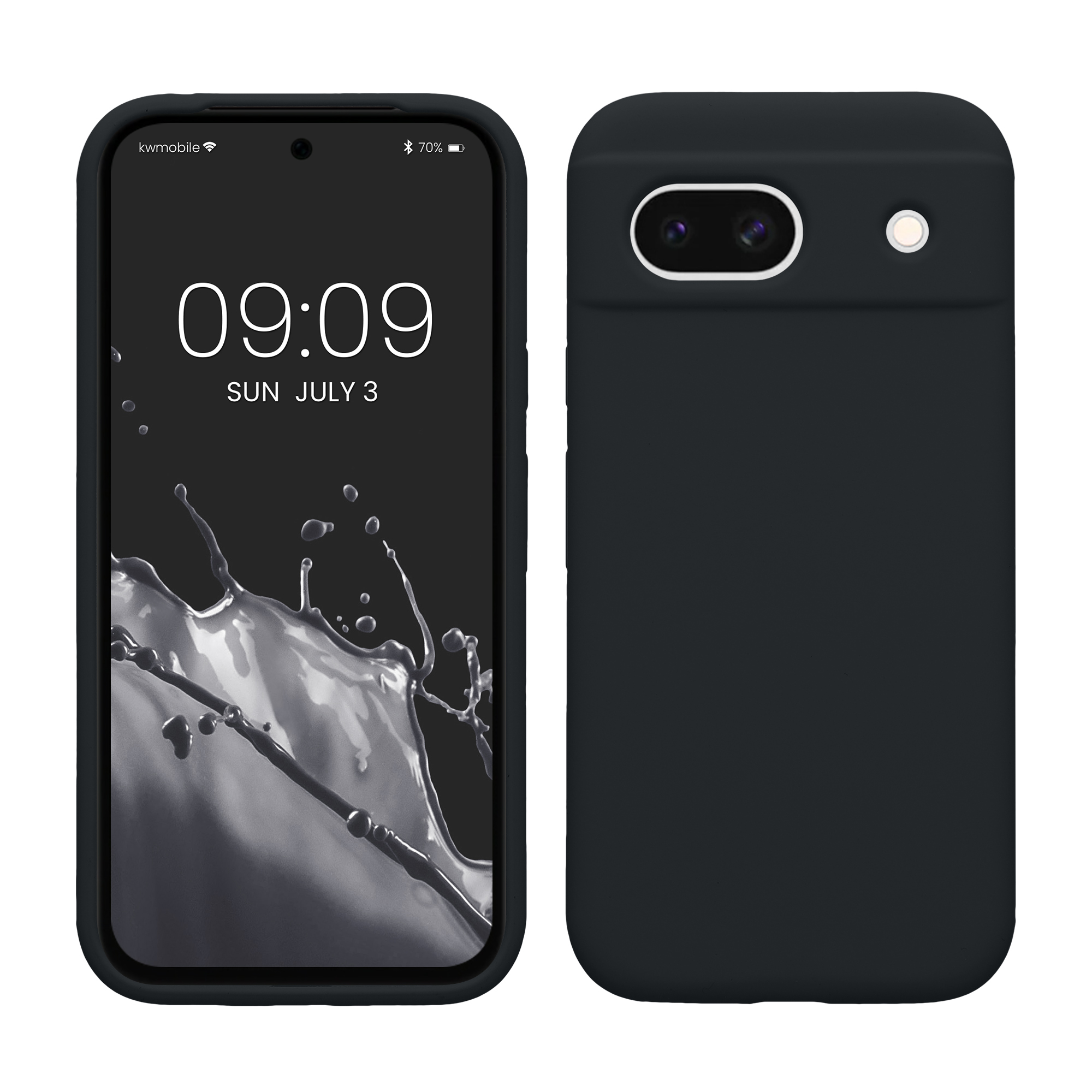 Kryt na mobil kwmobile pro Google Pixel 8a - borůvkově modrá