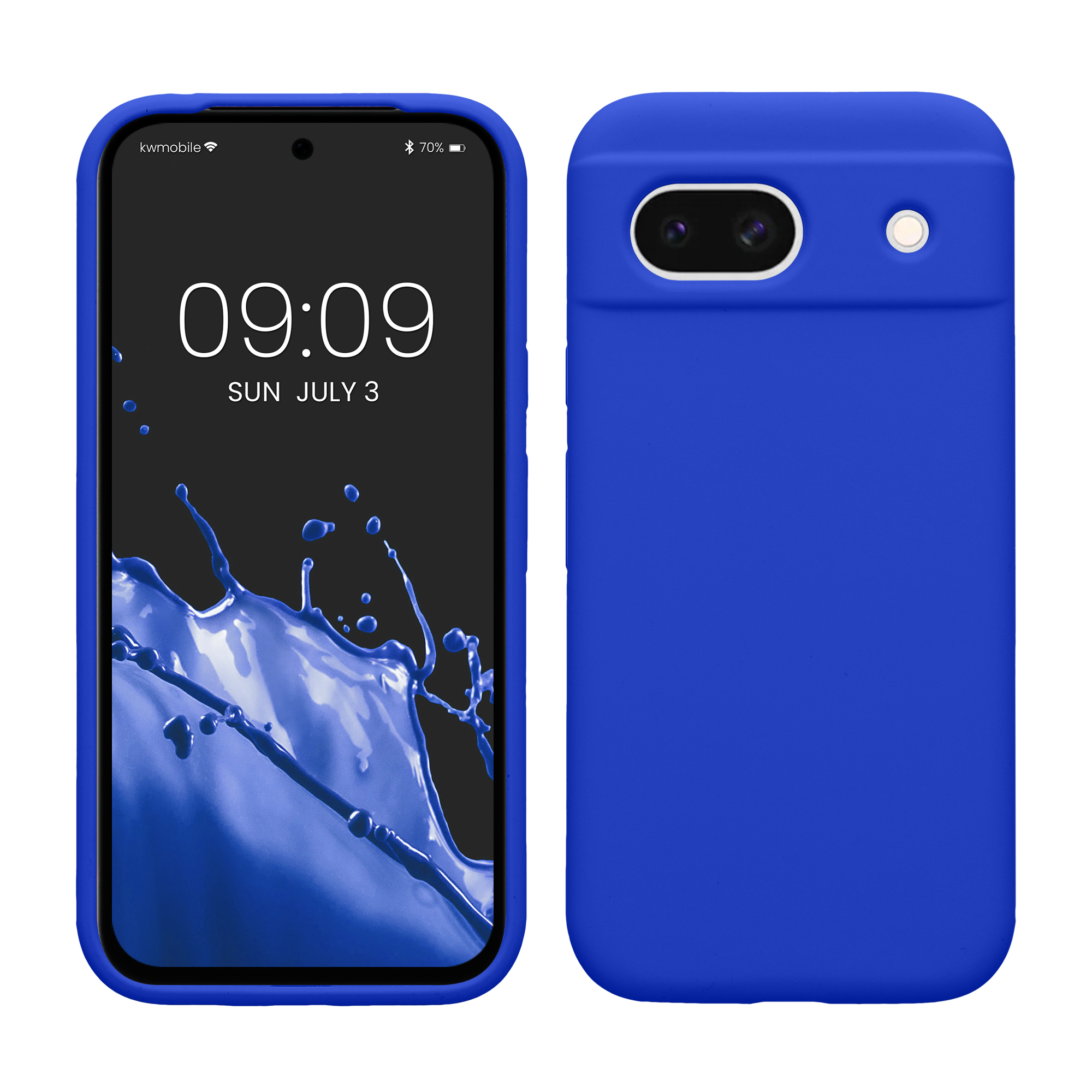Silikonový kryt kwmobile pro Google Pixel 8a - baltsky modré