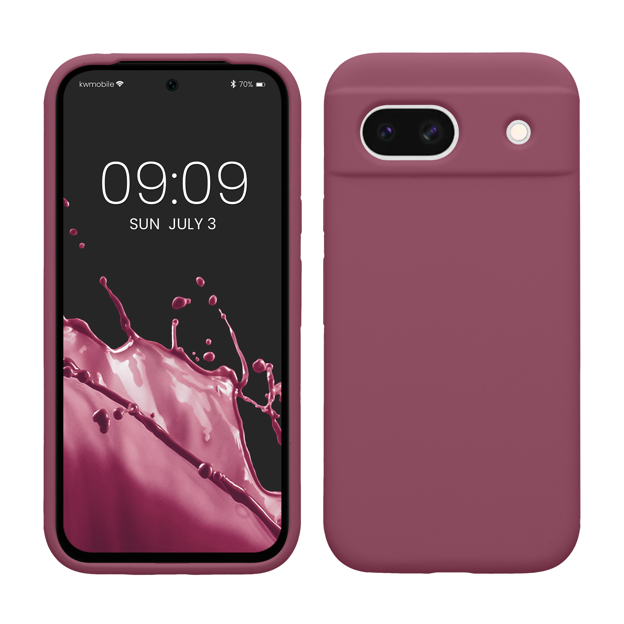 Kryt na mobil kwmobile pro Google Pixel 8a - orchidejově fialová