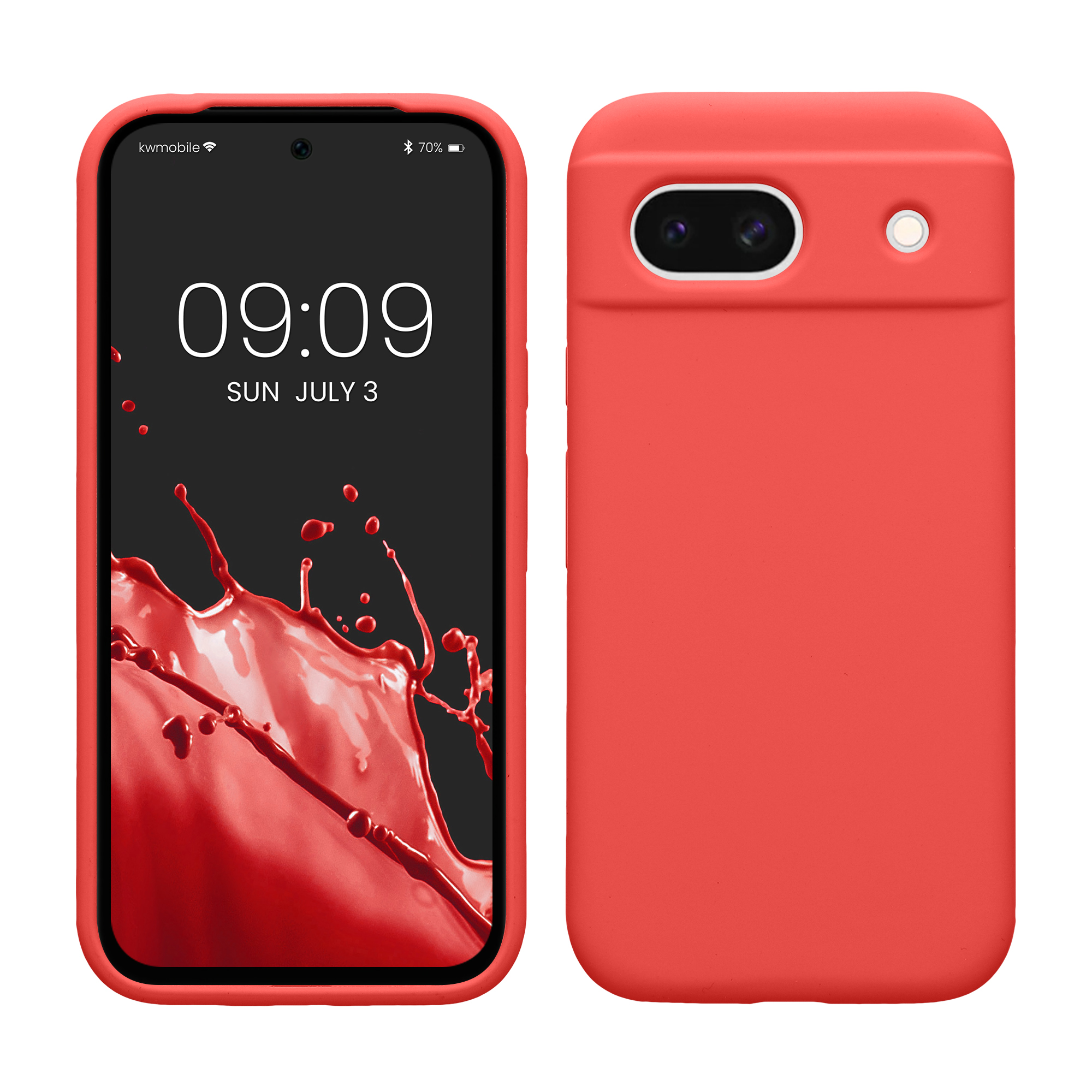 TPU silikonový kryt pro Google Pixel 8a, měkký povrch kwmobile ‑ dolce vita