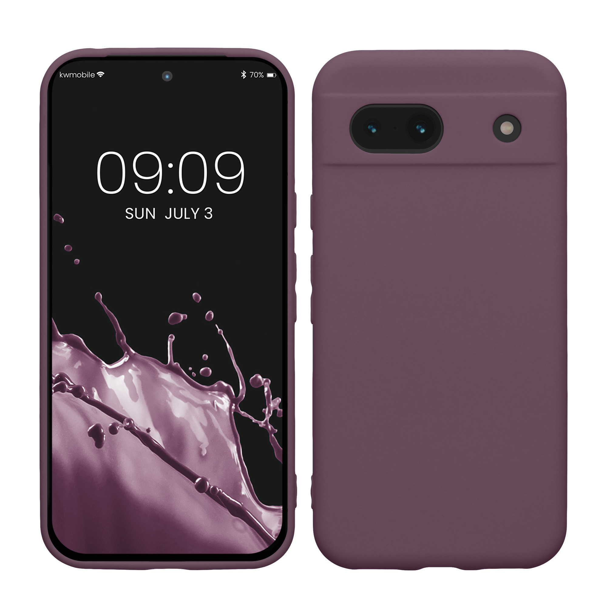 Kryt na mobil kwmobile pro Google Pixel 8a - světle fialová Pale Iris
