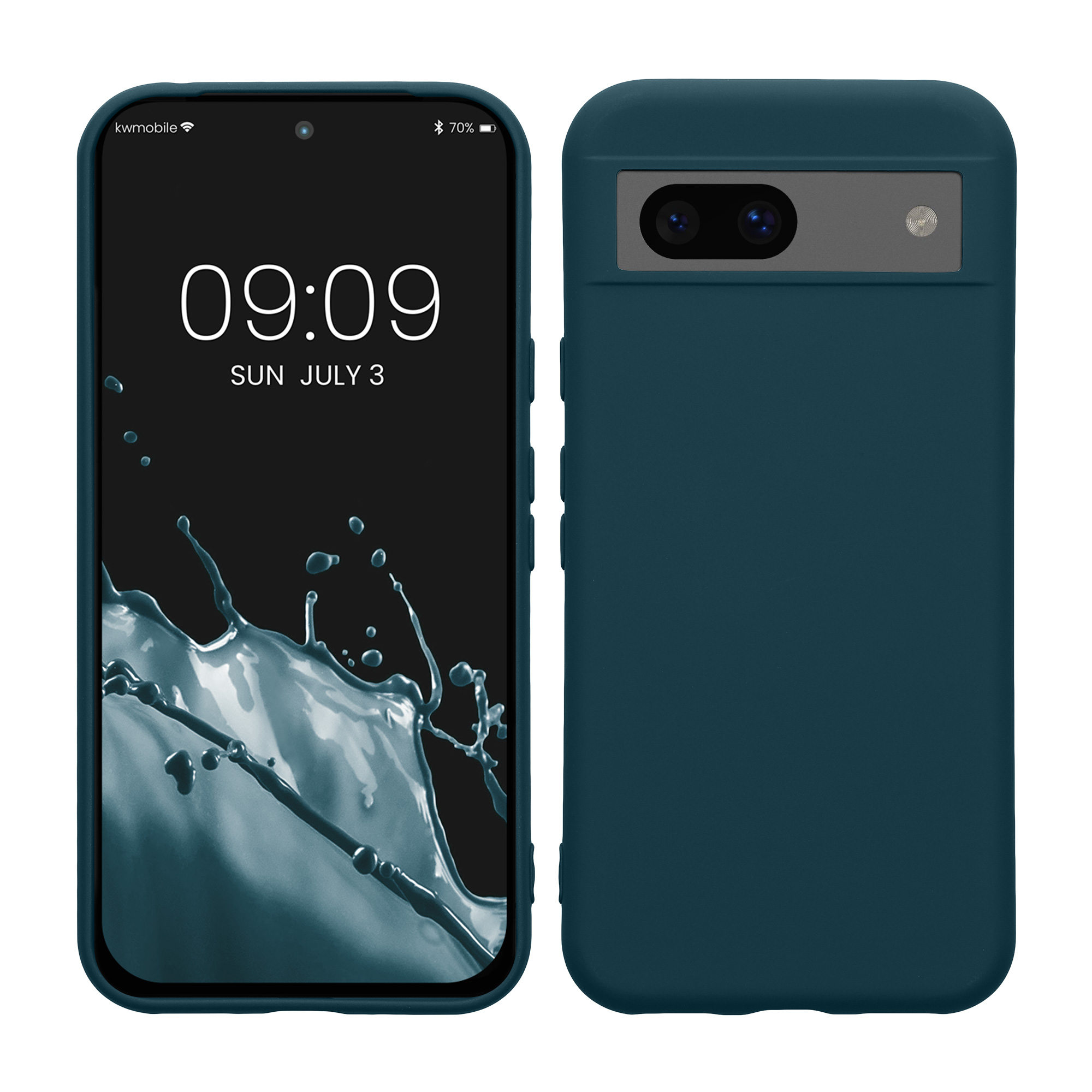 Kryt na mobil kwmobile pro Google Pixel 8a - matná tyrkysová