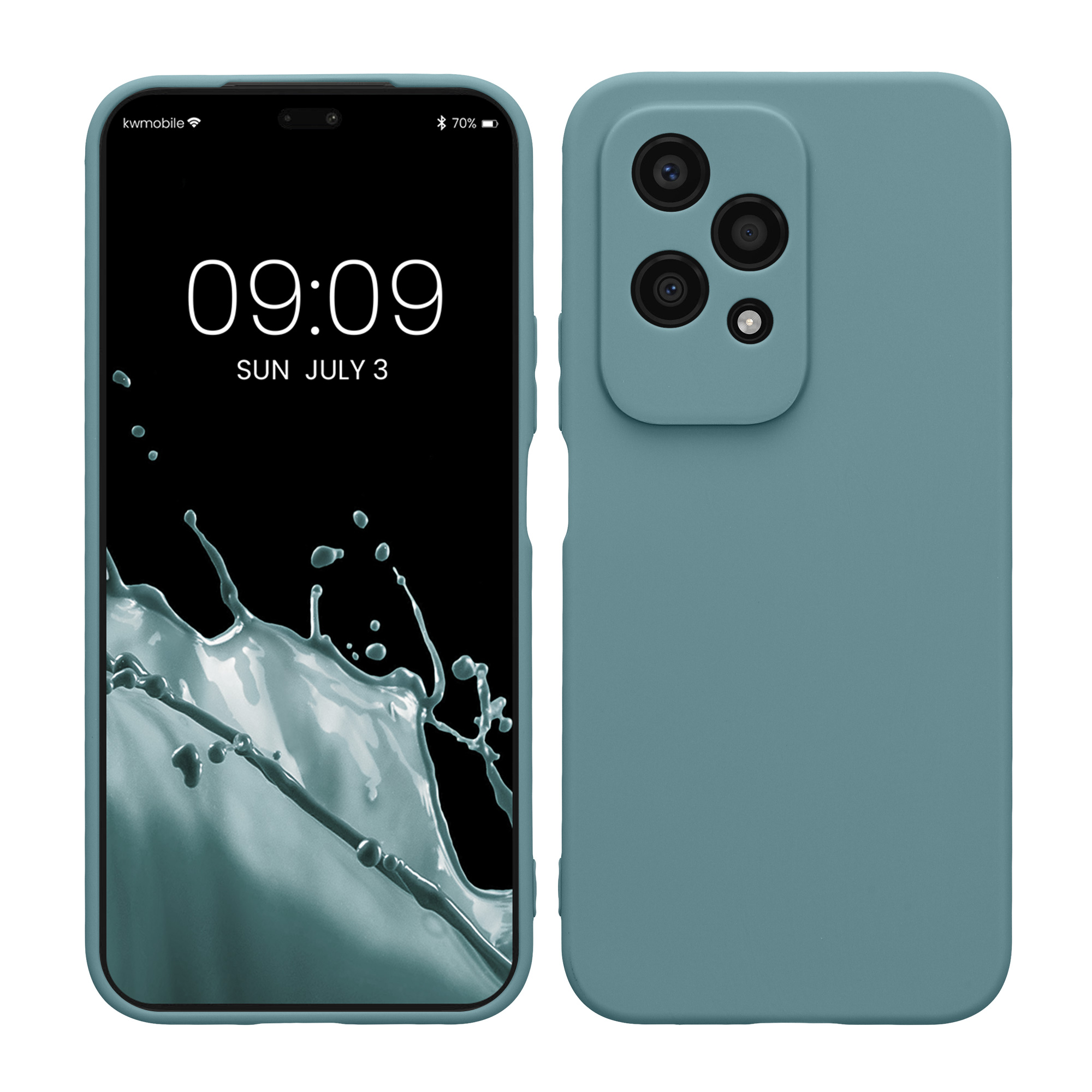 Kryt na mobil HONOR 200 Lite kwmobile béžově šedý