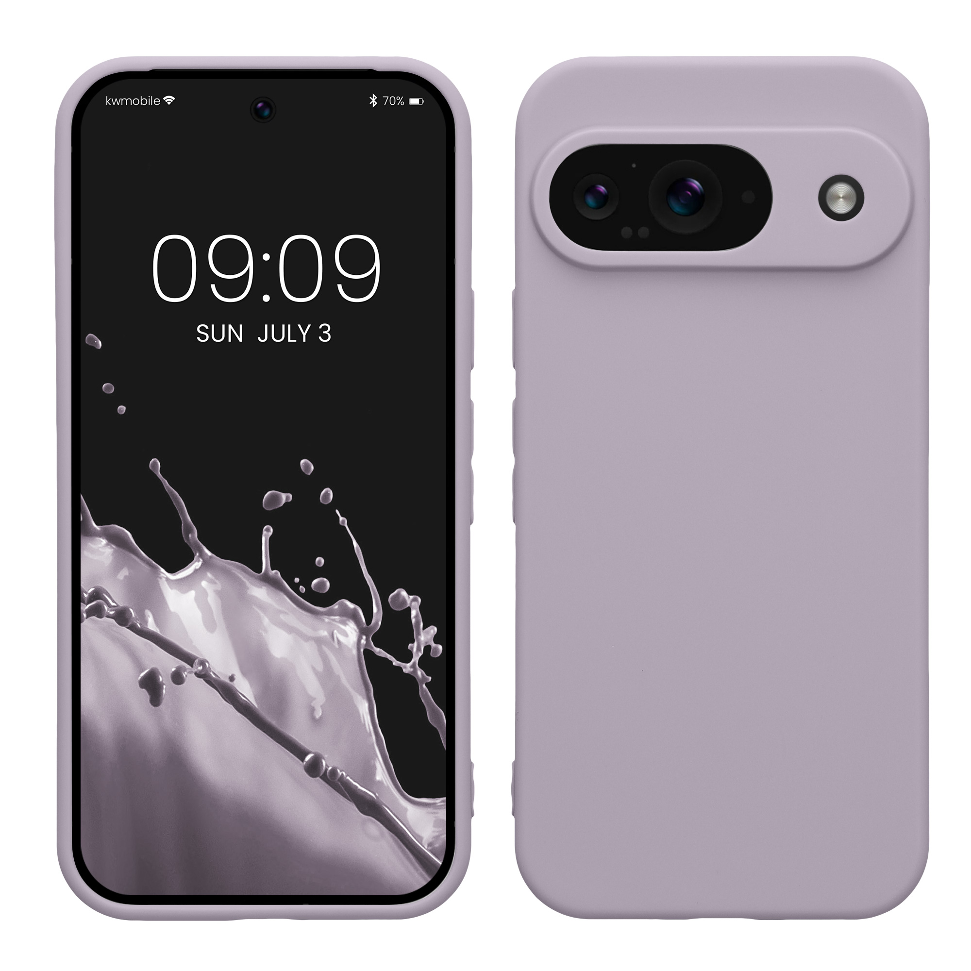 Kryt na mobil kwmobile pro Google Pixel 9 - levandulová