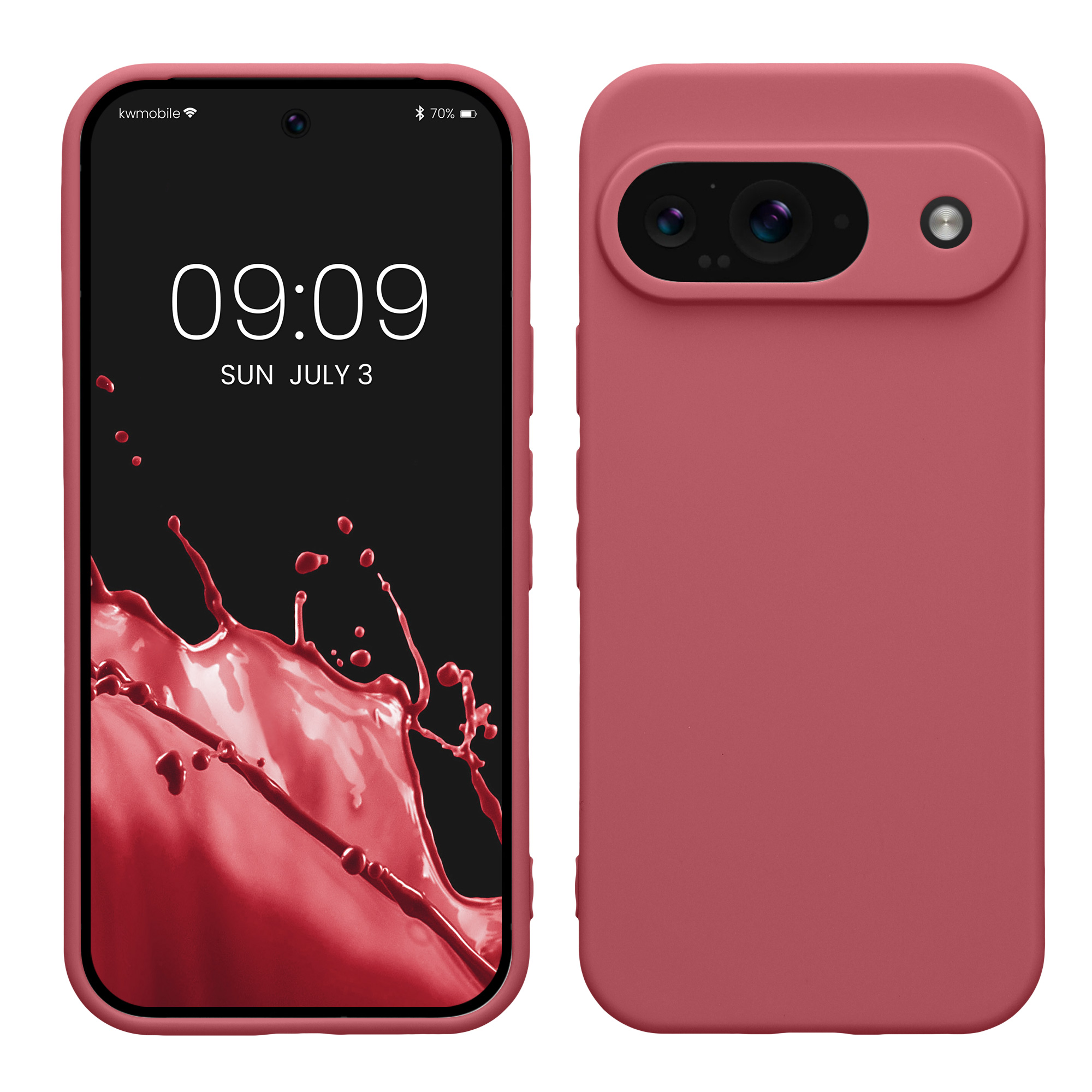 Kryt na mobil kwmobile pro Google Pixel 9 - Dark Rose