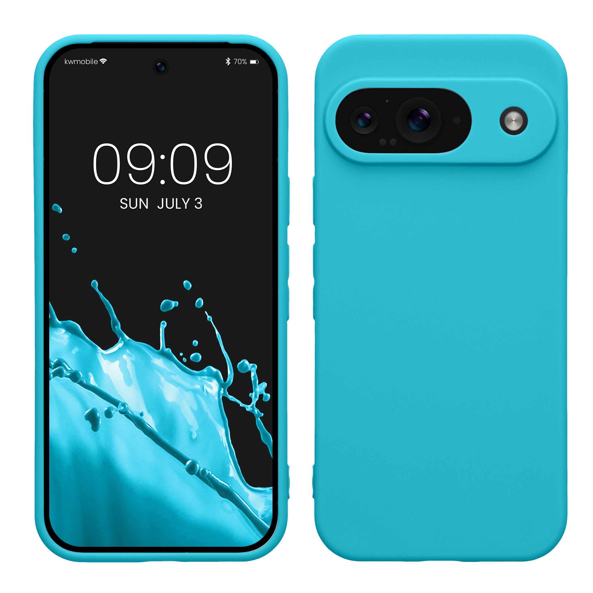 Kryt na mobil kwmobile pro Google Pixel 9 - Cool Glacier