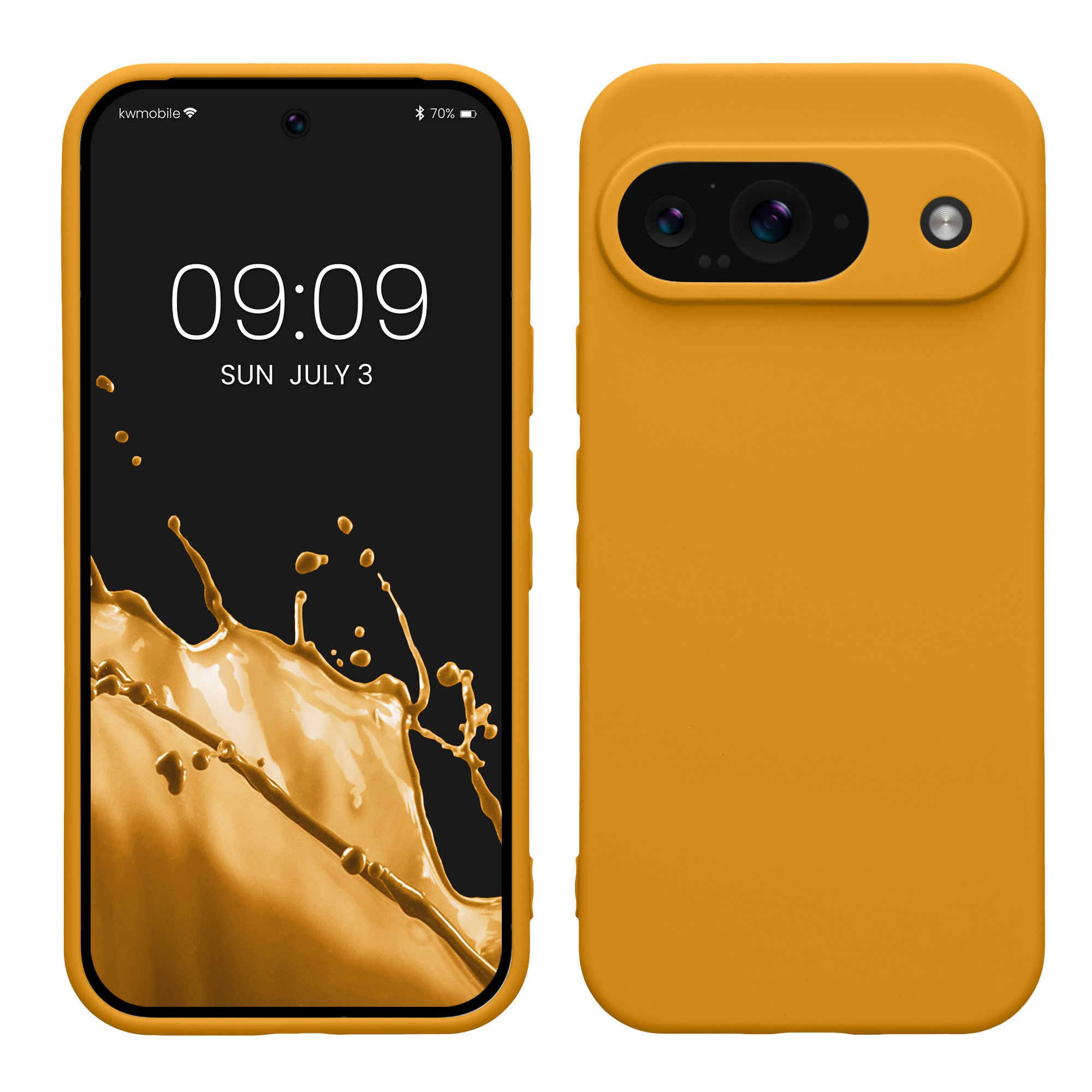 Kryt na mobil kwmobile pro Google Pixel 9 - Mango