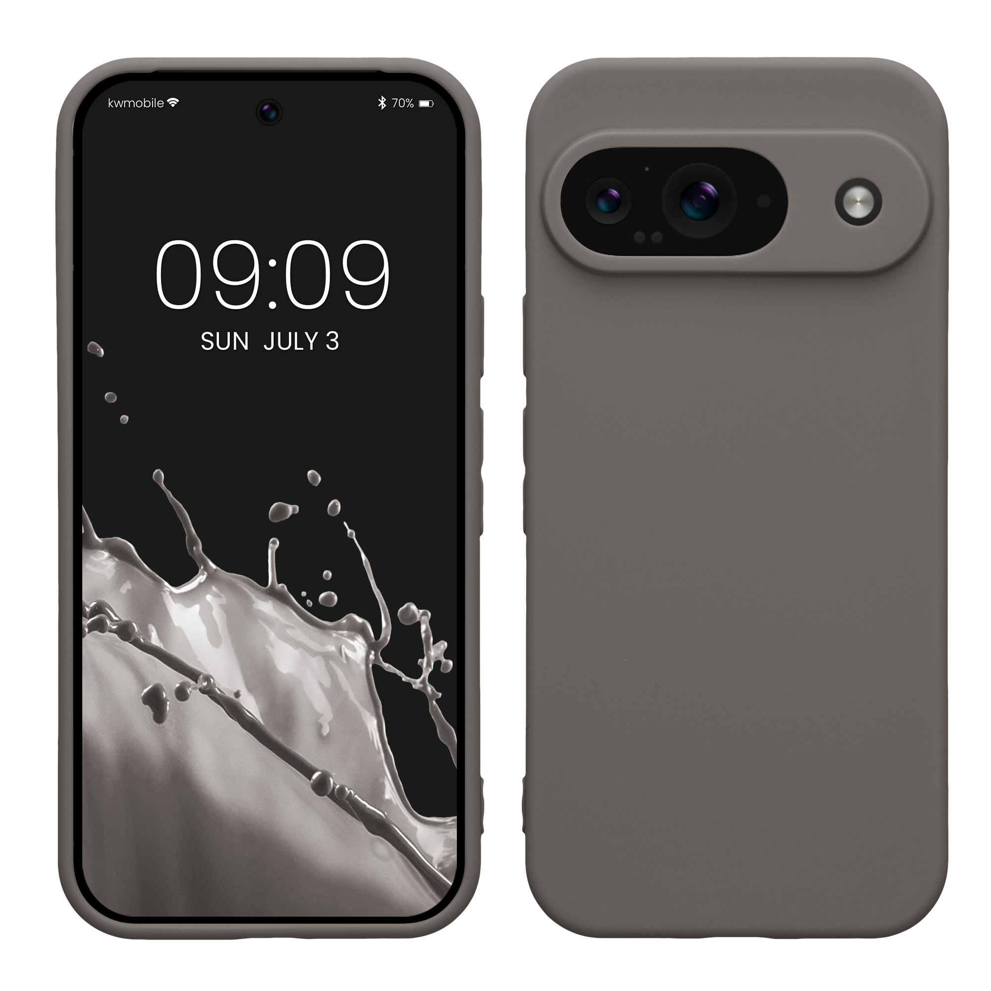 Kryt na mobil kwmobile pro Google Pixel 9 - Stone Dust