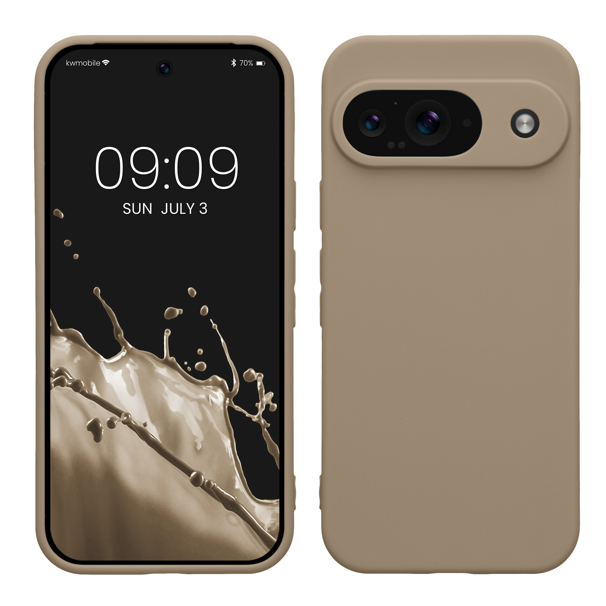 Kryt na mobil kwmobile pro Google Pixel 9 - Cream