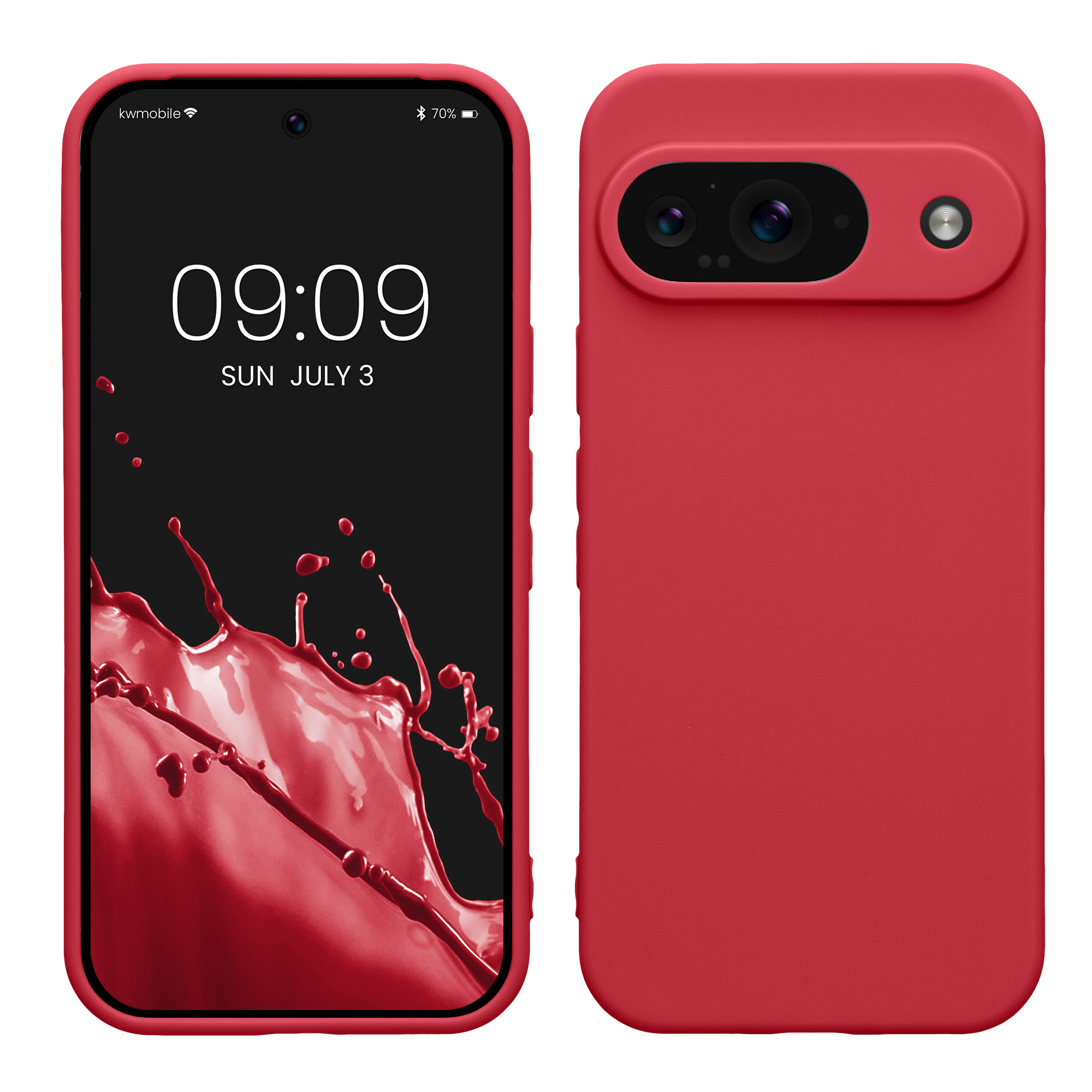 Kryt na mobil kwmobile pro Google Pixel 9 - Fuchsia Matte