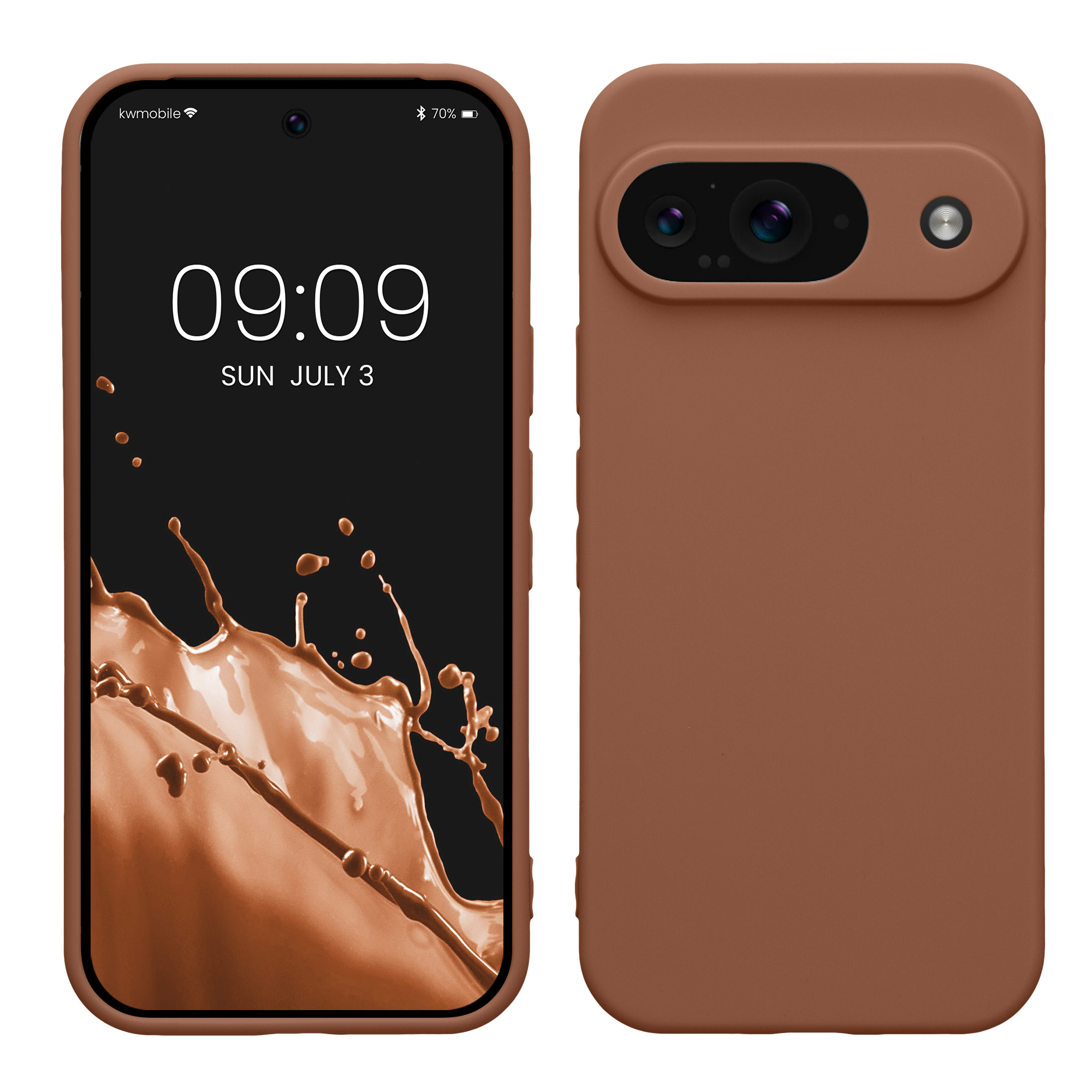 Kryt na mobil kwmobile pro Google Pixel 9 - Mocha