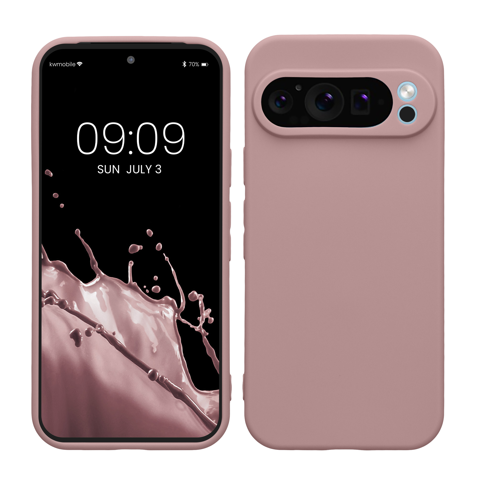 Kryt na mobil kwmobile pro Google Pixel 9 Pro / Google Pixel 9 - nude lila