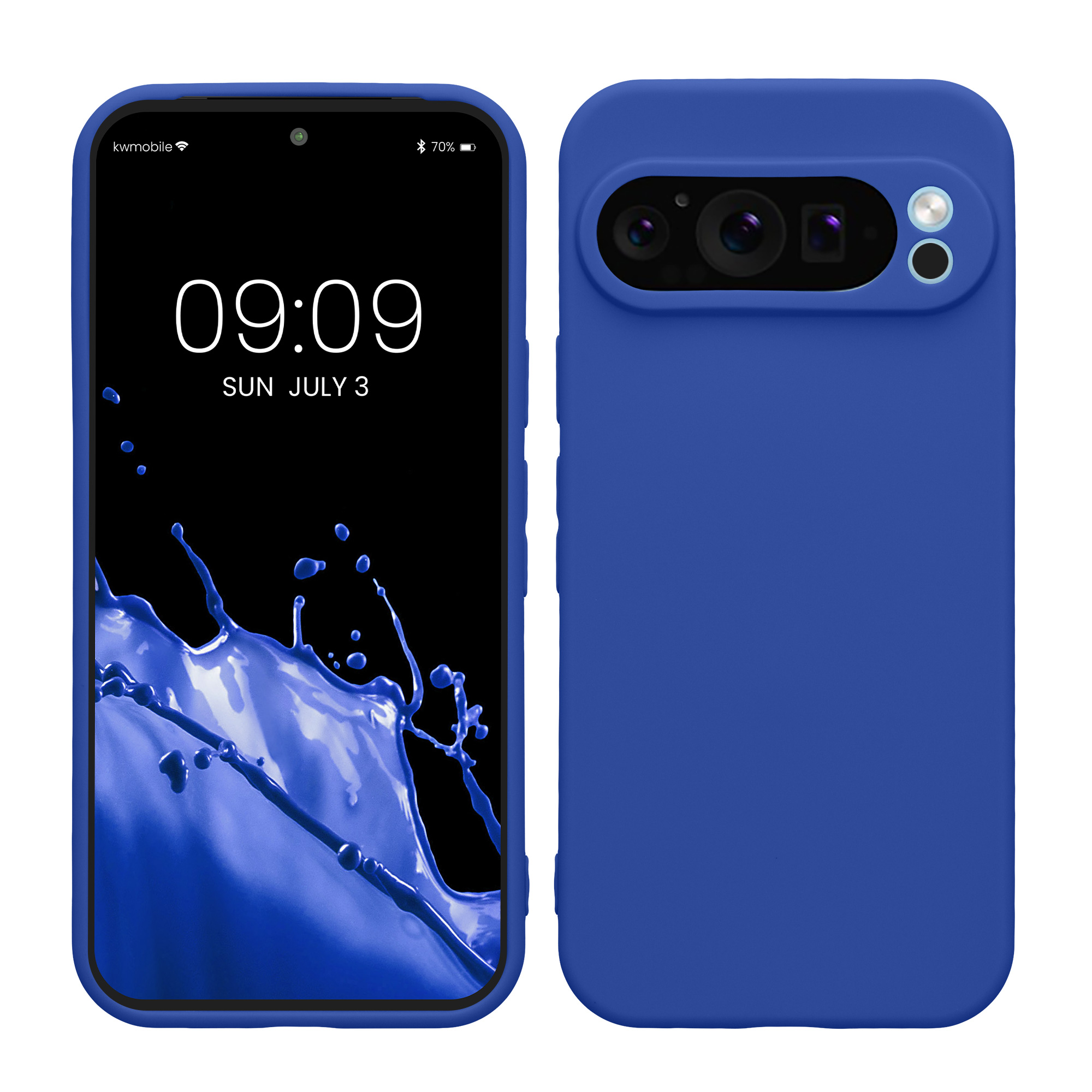 Kryt na mobil kwmobile pro Google Pixel 9 Pro / Google Pixel 9 - baltská modrá