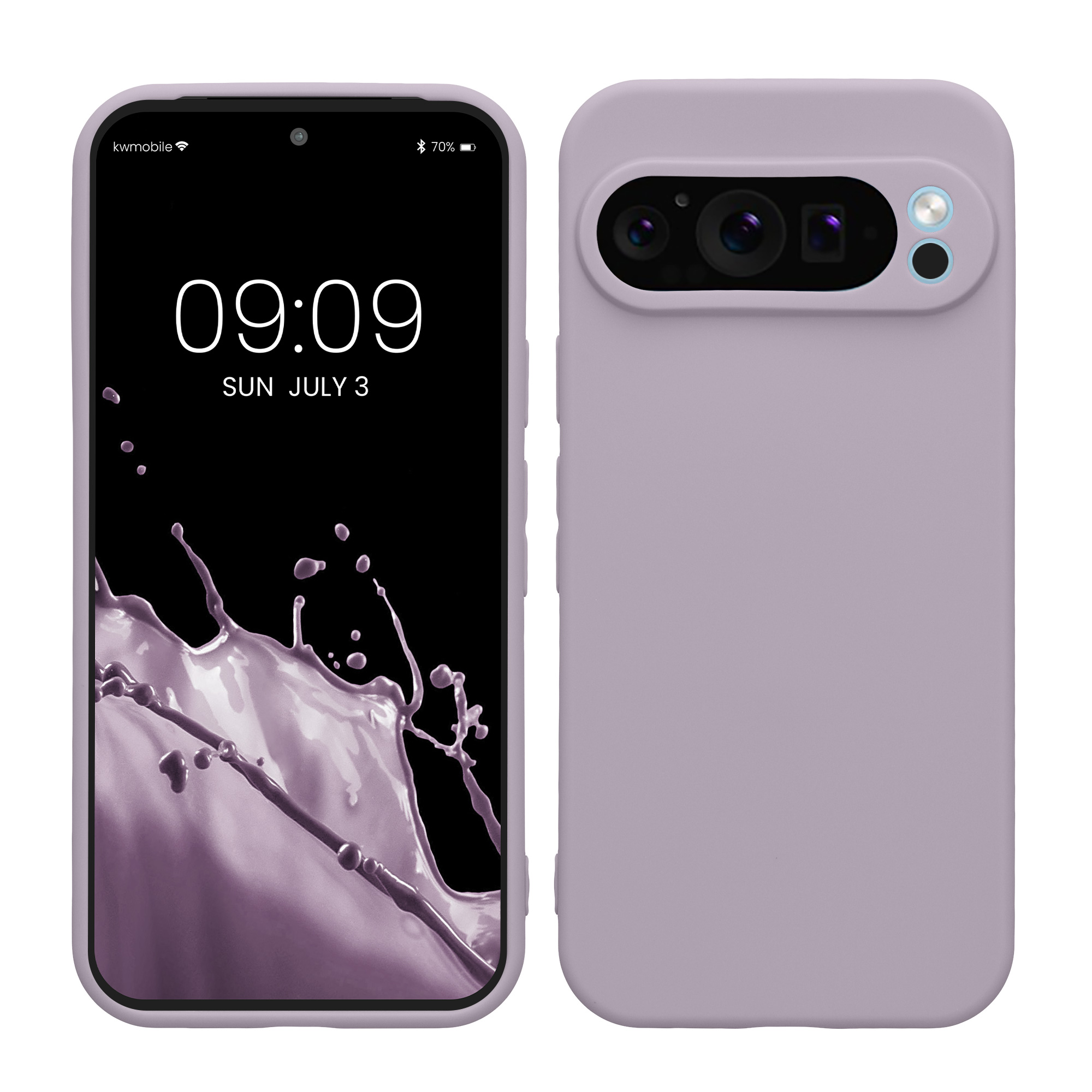 Kryt na mobil kwmobile pro Google Pixel 9 Pro / Google Pixel 9 - levandulová