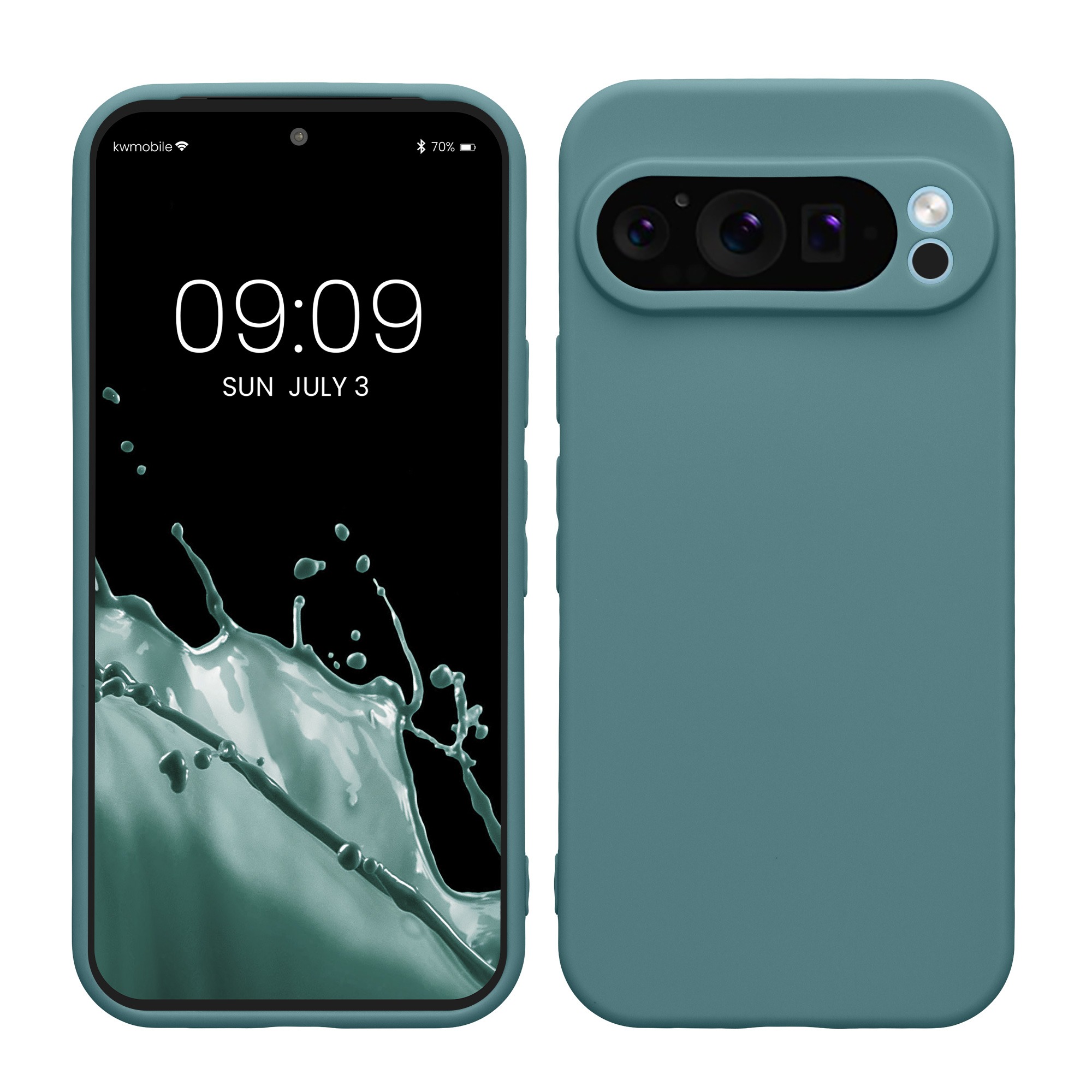Kryt na mobil kwmobile pro Google Pixel 9 Pro / Google Pixel 9 - Arctic Night
