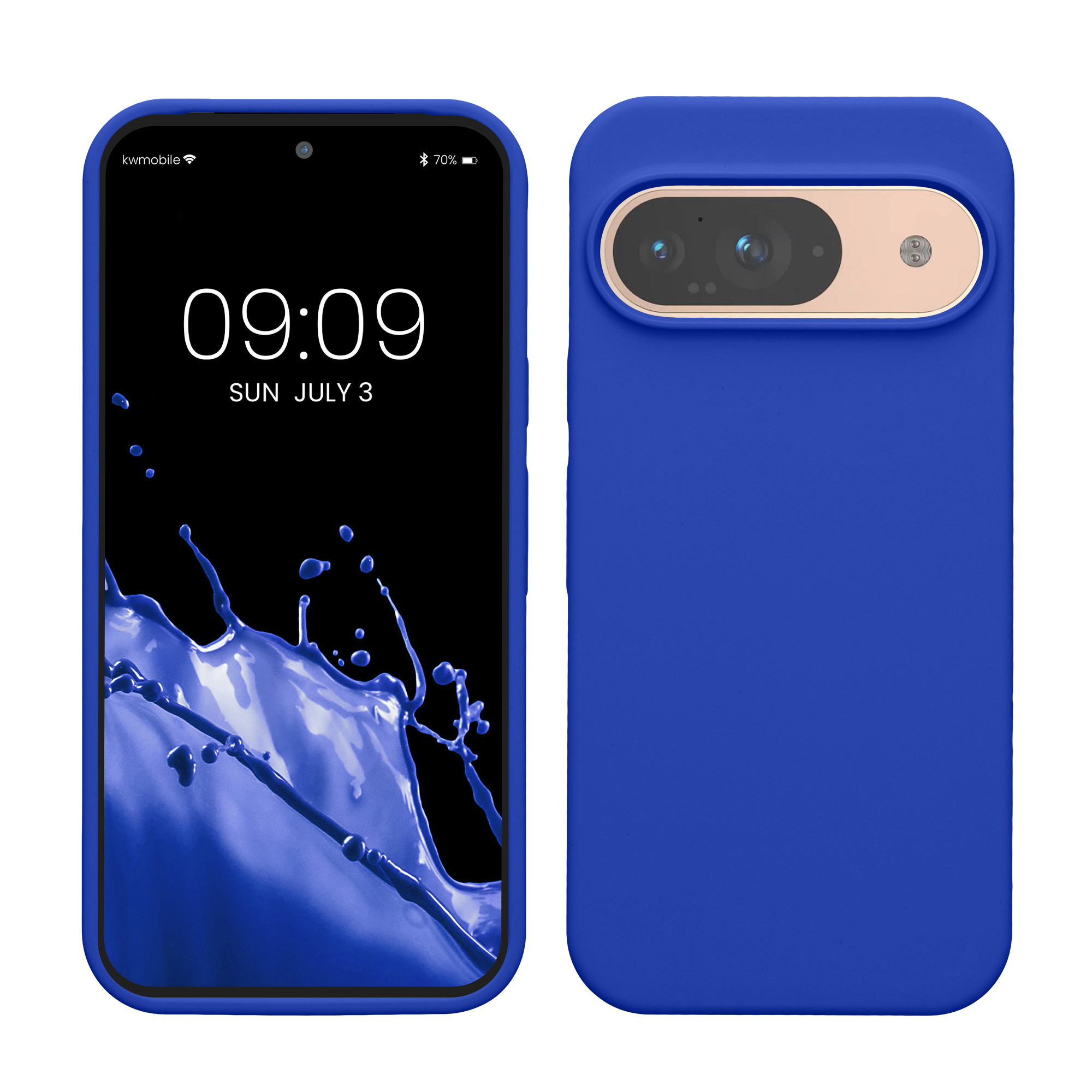 Kryt na mobil kwmobile pro Google Pixel 9 Pro / Google Pixel 9 - baltská modrá