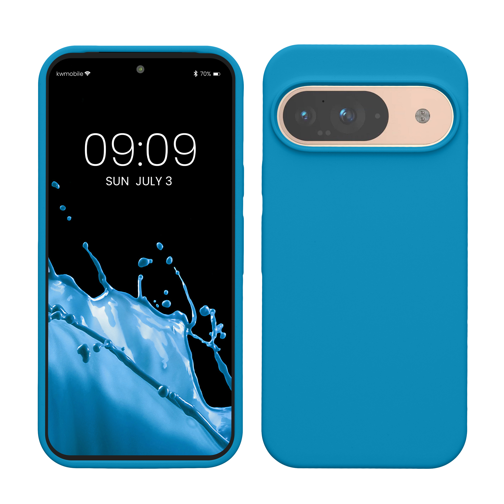 Kryt na mobil kwmobile pro Google Pixel 9 Pro / Google Pixel 9 - modrá
