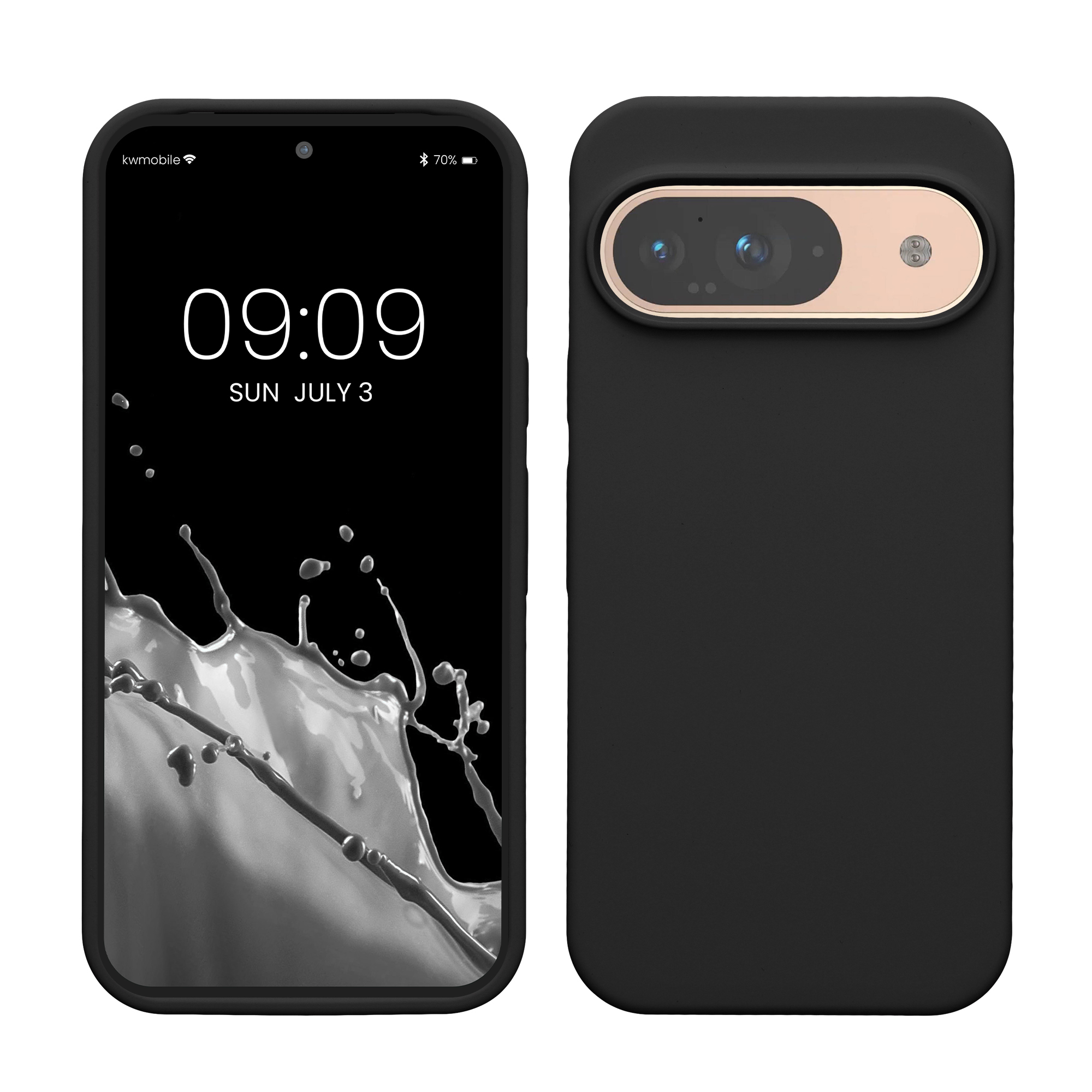 Pouzdro pro Google Pixel 9 kwmobile - černá matný