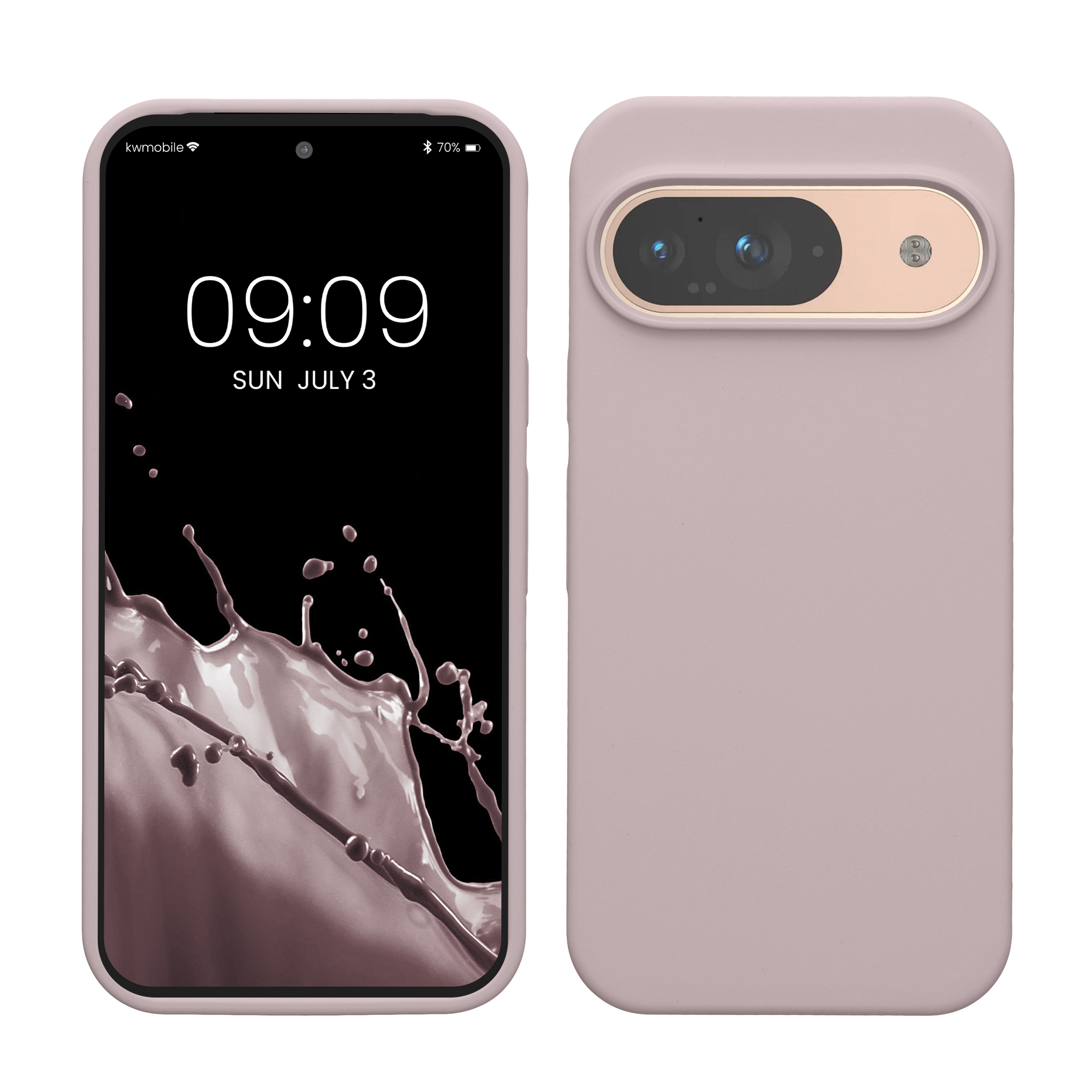 Kryt na mobil Google Pixel 9 / 9 Pro - kwmobile, fialový oblak