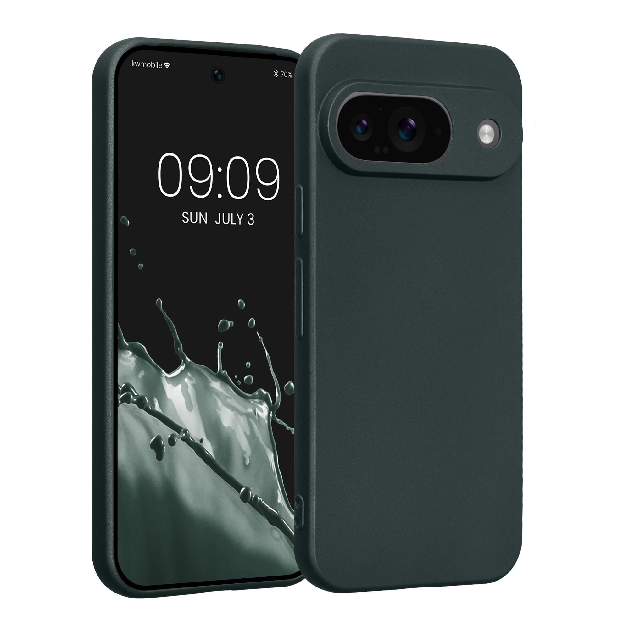 Kryt na mobil kwmobile pro Google Pixel 9 - Metallic Teal
