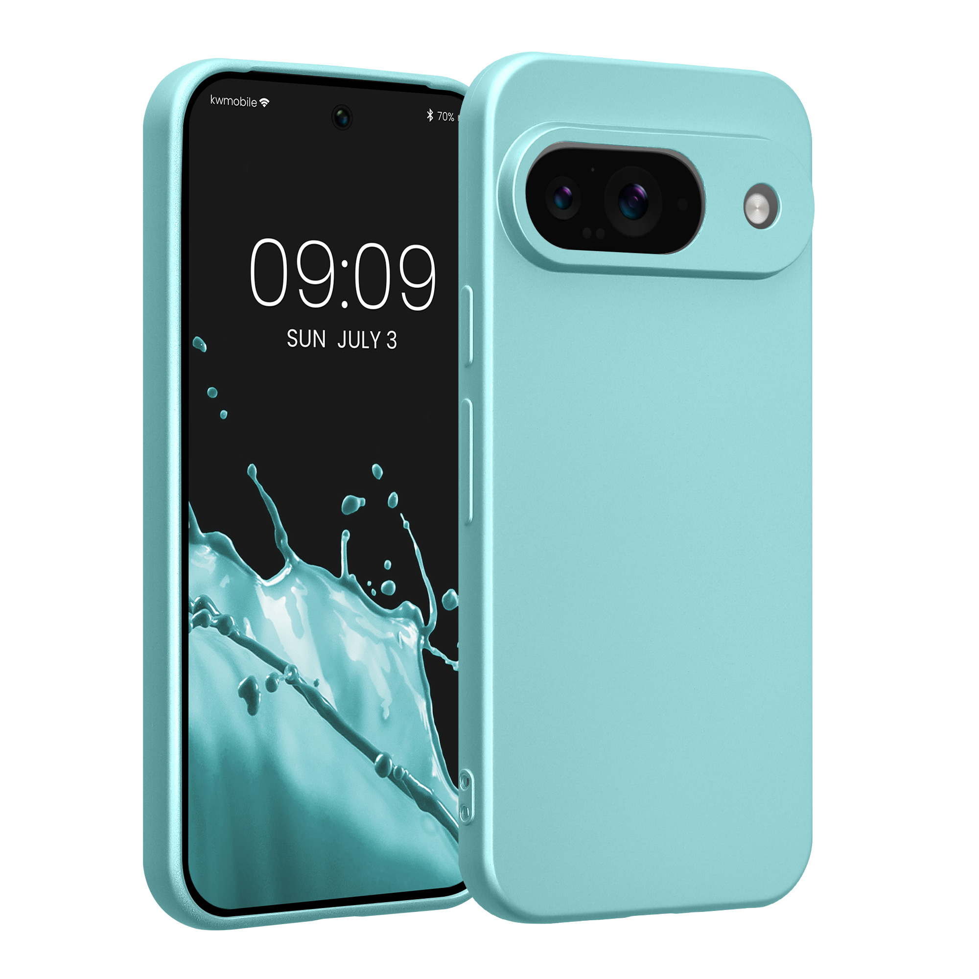 Kryt na mobil kwmobile pro Google Pixel 9 - zelená