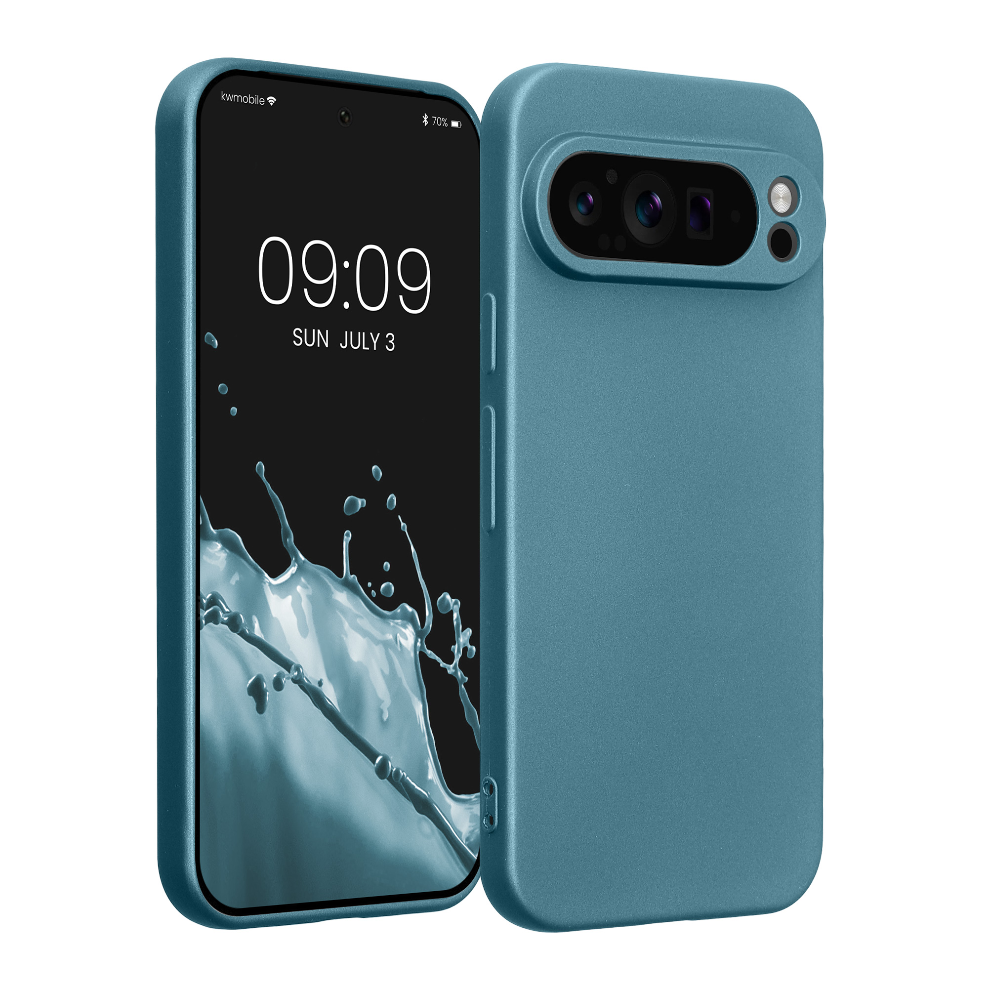 Kryt na mobil kwmobile pro Google Pixel 9 Pro / Google Pixel 9 - modrá