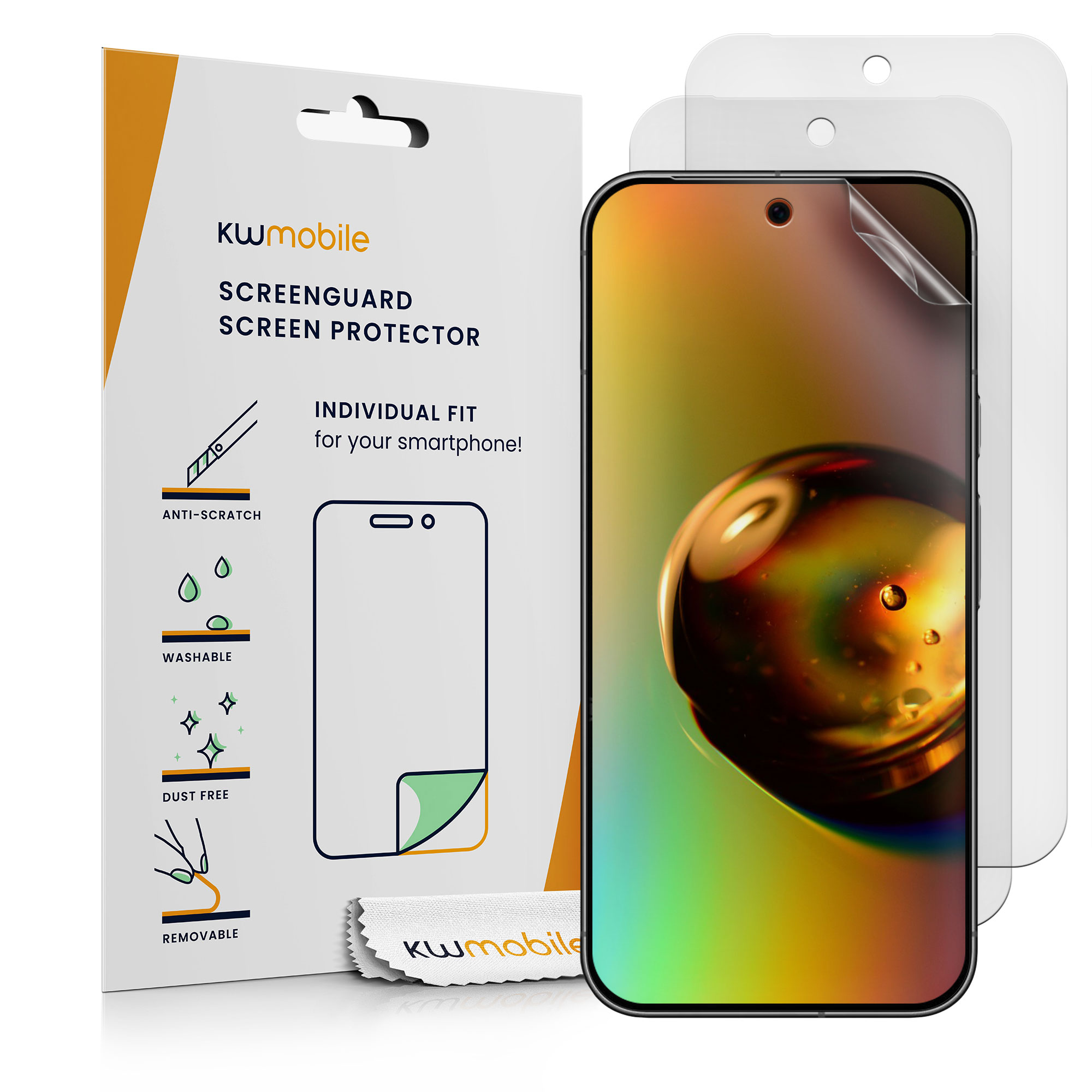 Ochranná fólie kwmobile pro Google Pixel 10 / Pixel 10 Pro - matná
