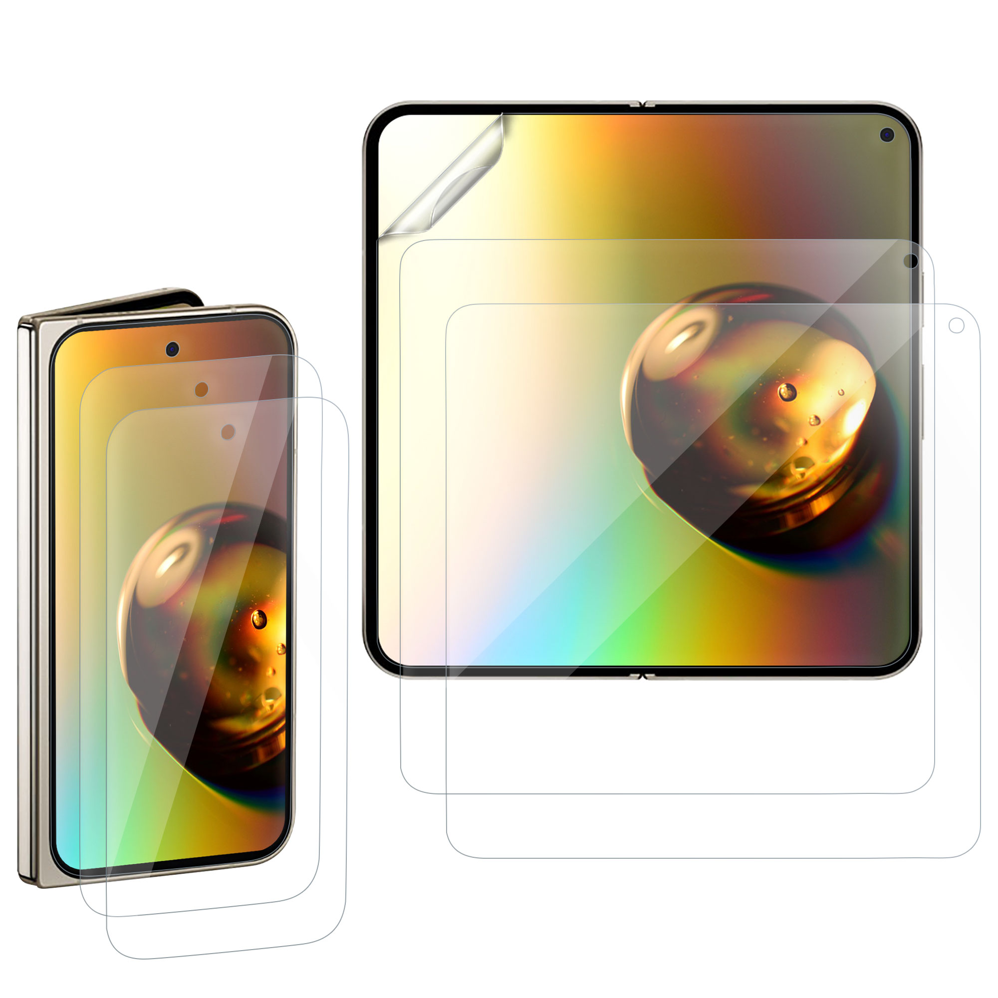 Kryt na mobil kwmobile TPU Silicone Case pro Google Pixel 9 Pro / Google Pixel 9 - transparentní