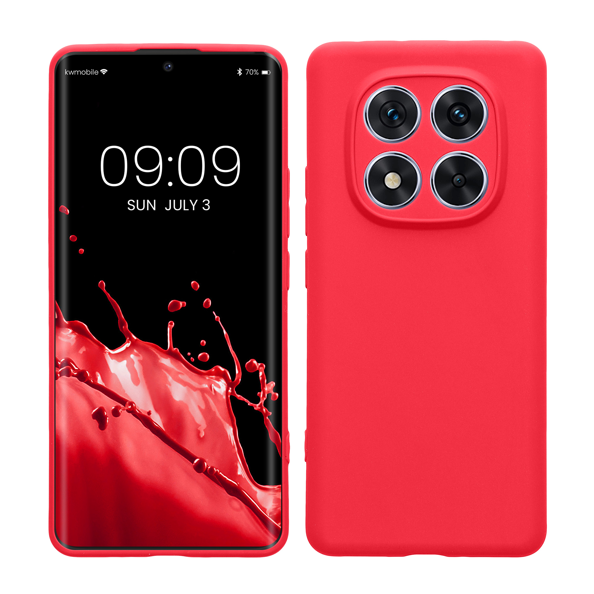 Kryt Xiaomi Redmi Note 14 Pro 5G silikonový TPU růžová kwmobile