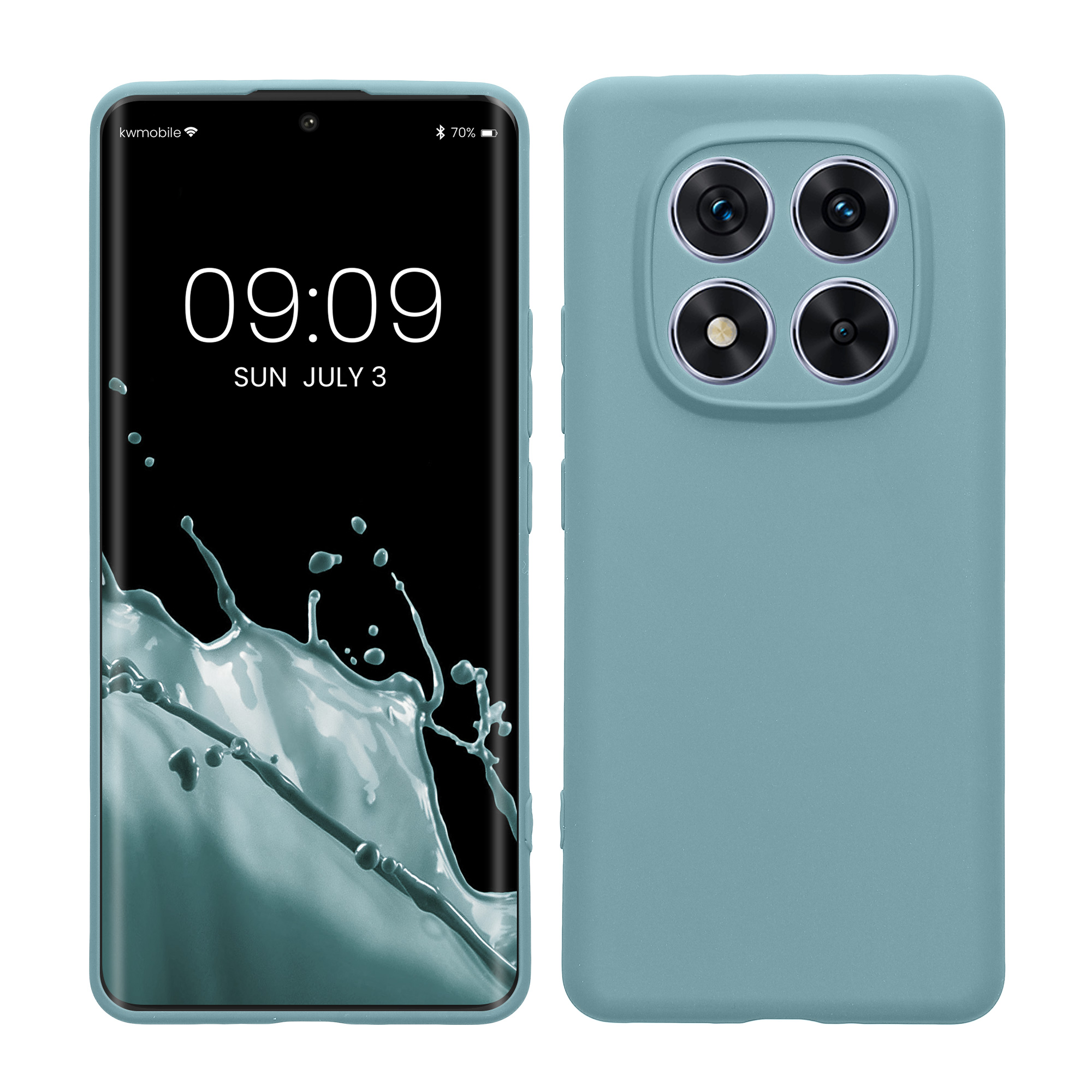 Kryt Xiaomi Redmi Note 14 Pro 5G silikonový TPU červená kwmobile