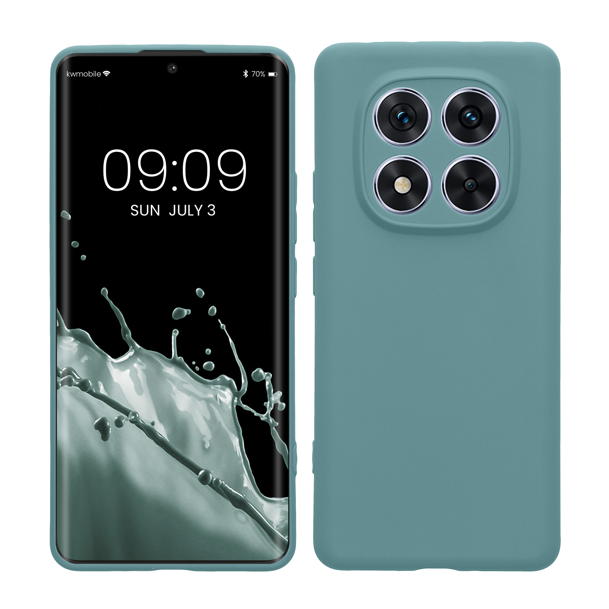 Kryt Xiaomi Redmi Note 14 Pro 5G silikonový TPU arktická noc kwmobile