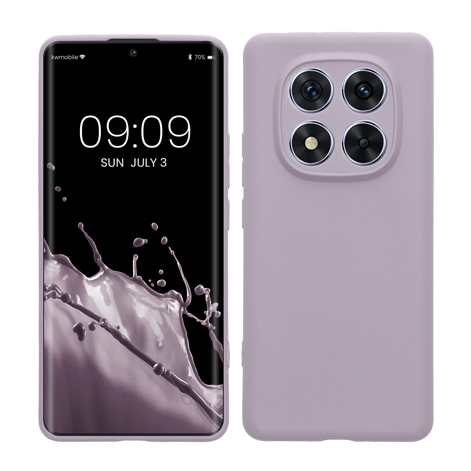 Kryt Xiaomi Redmi Note 14 Pro 5G silikonový TPU levandulová kwmobile