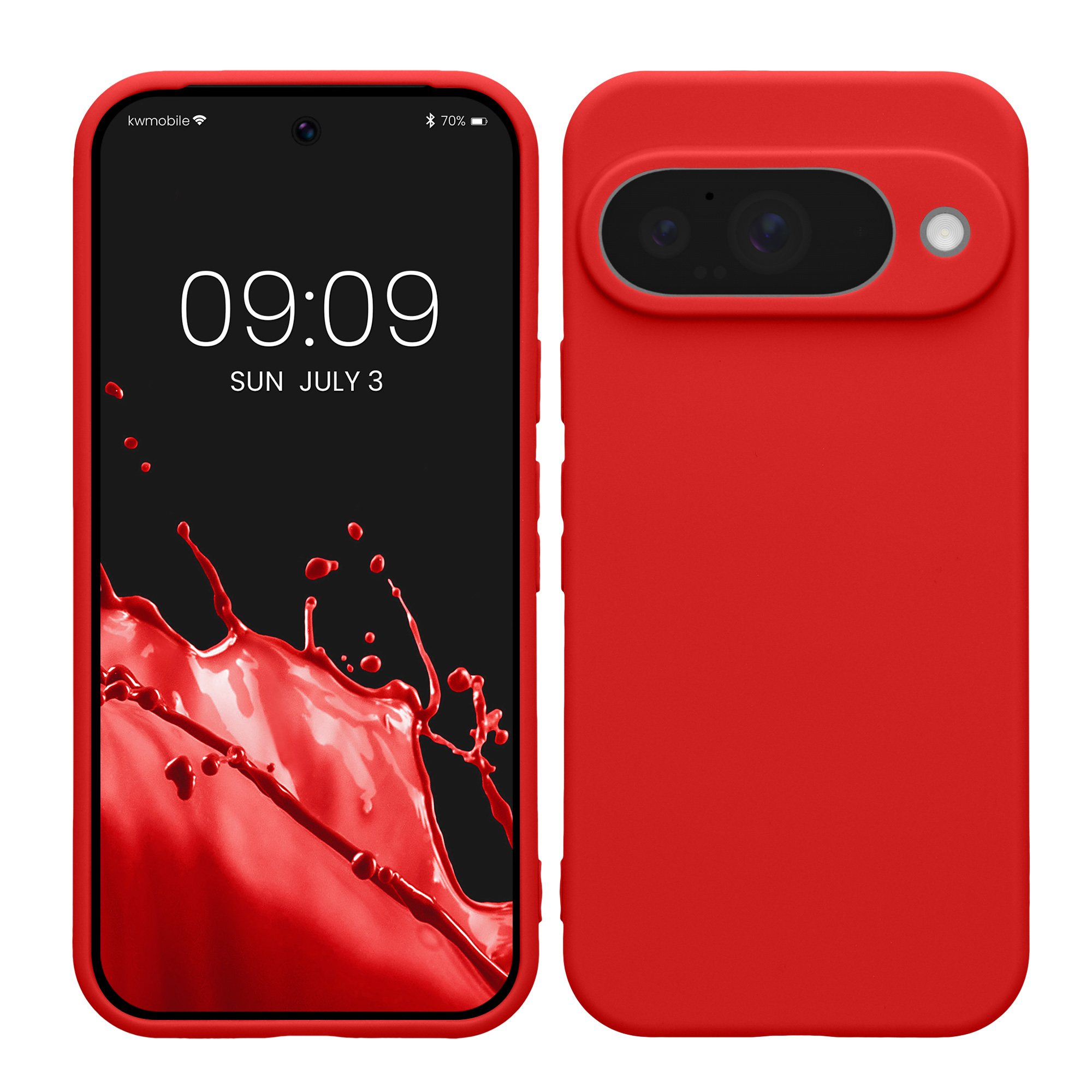 Kryt na mobil Google Pixel 10 kwmobile - červená