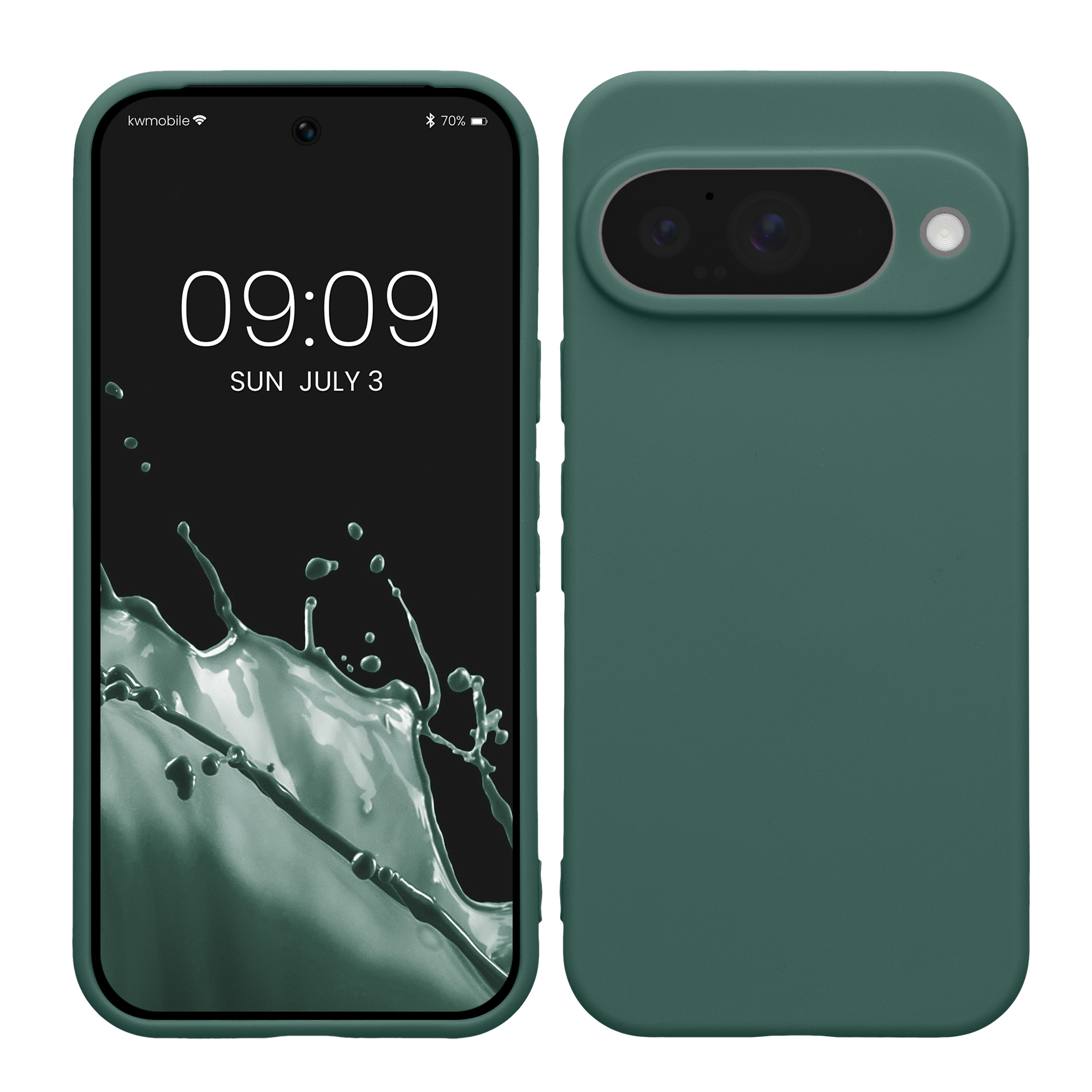 Kryt na mobil Google Pixel 10 kwmobile - lesní zelená