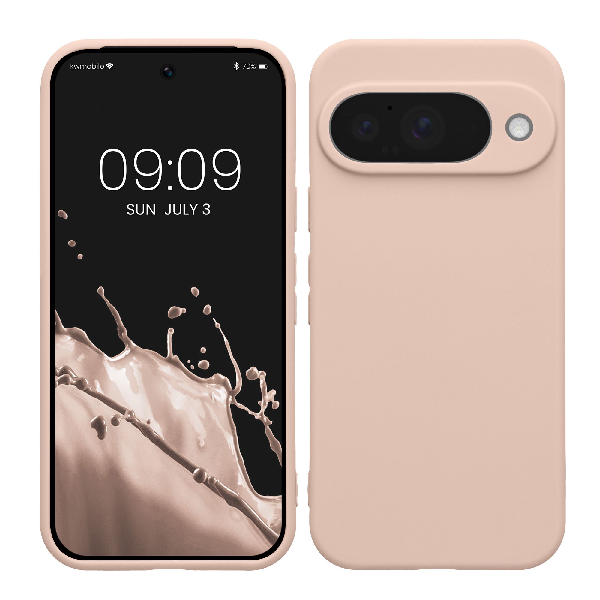 Kryt na mobil Google Pixel 10 kwmobile - Coconut Swirl