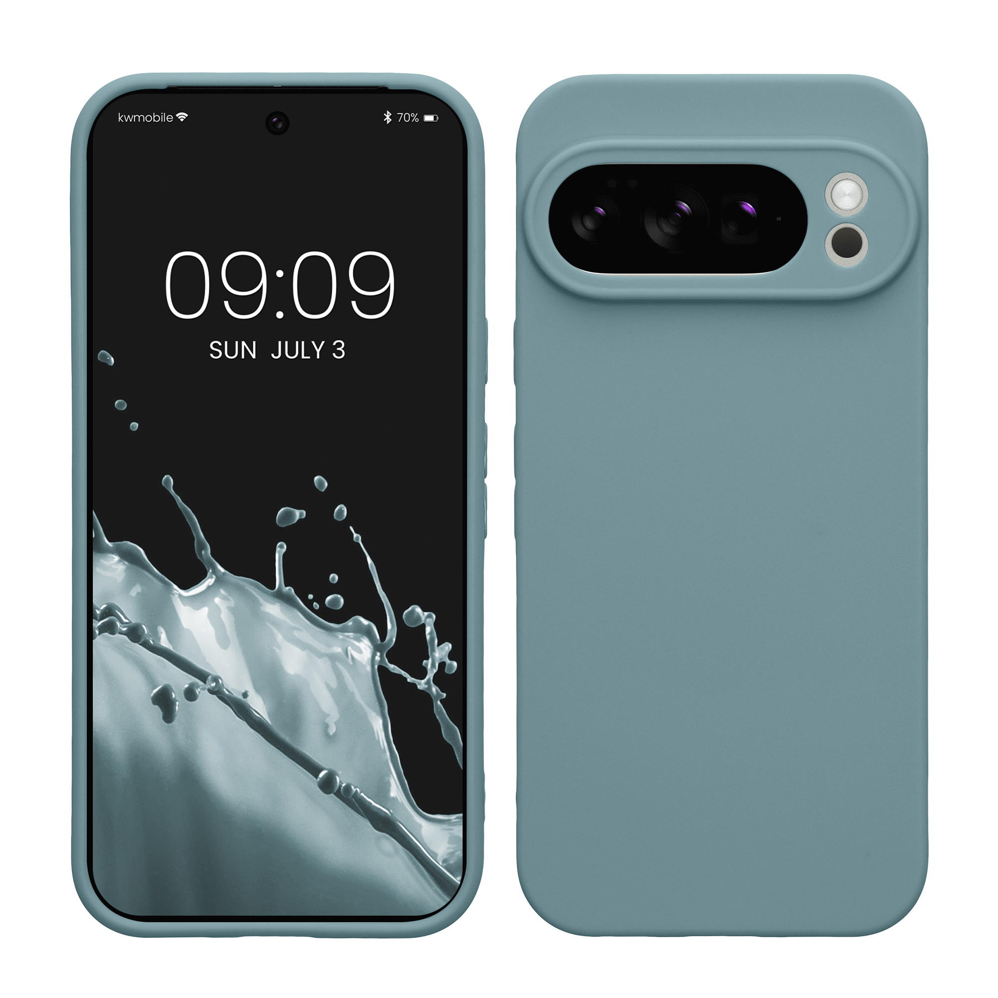 Silikonový kryt kwmobile pro Google Pixel 10 Pro - kamenně béžová