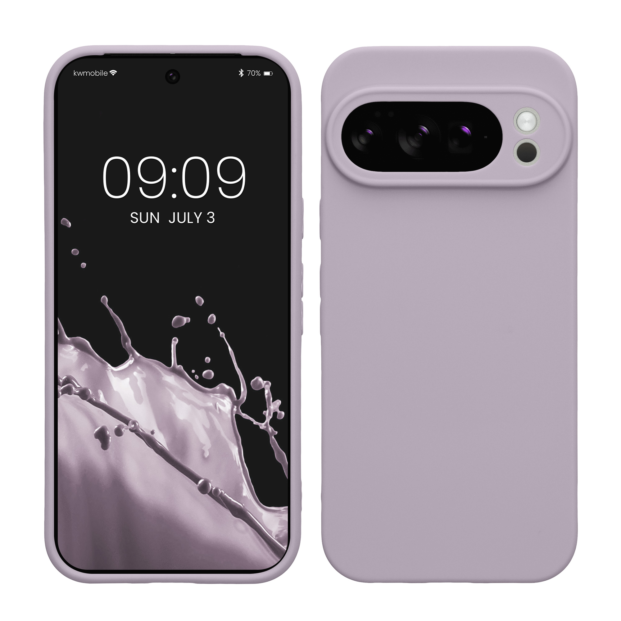 Silikonový kryt kwmobile pro Google Pixel 10 Pro - levandulová
