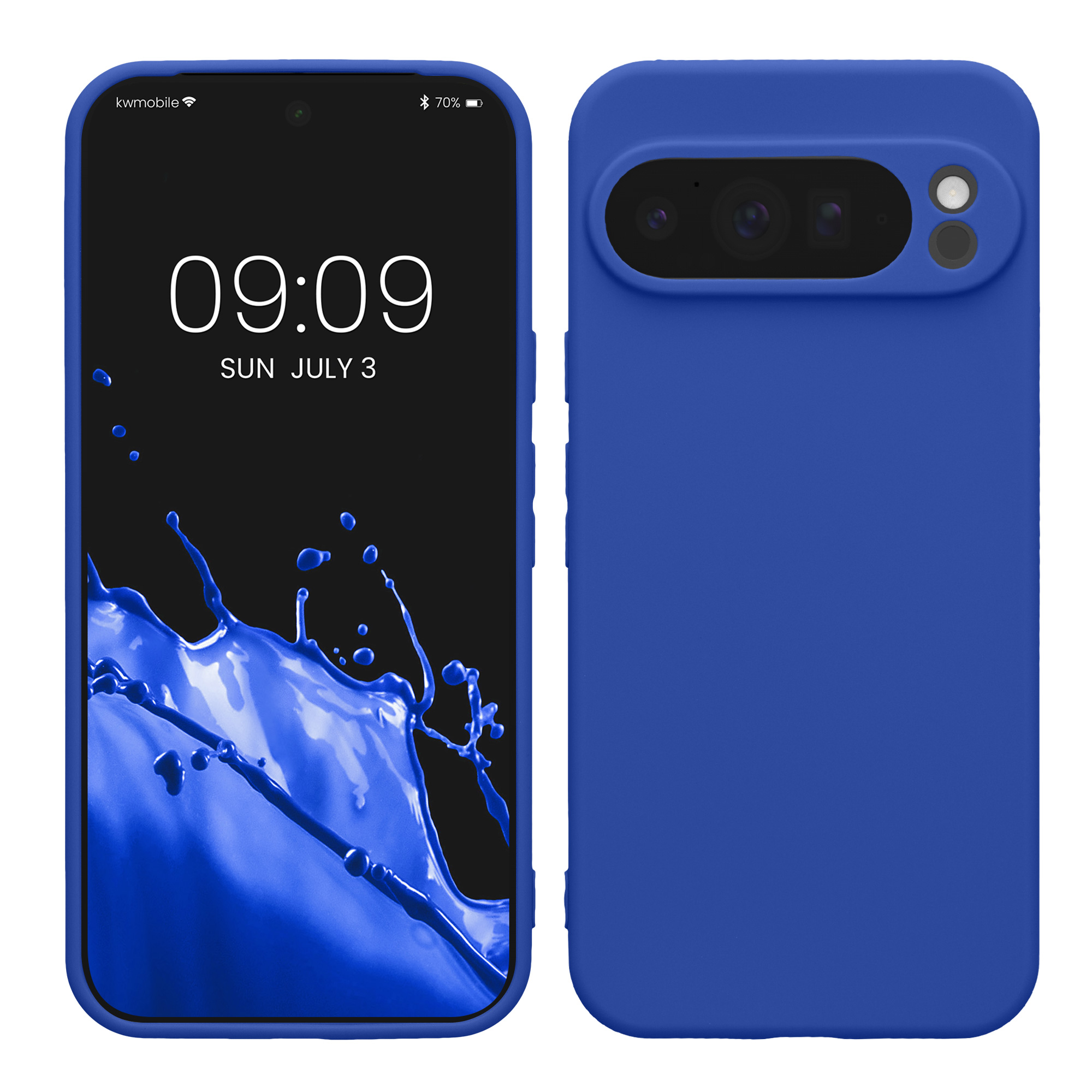 Silikonový kryt kwmobile pro Google Pixel 10 Pro XL - baltská modrá