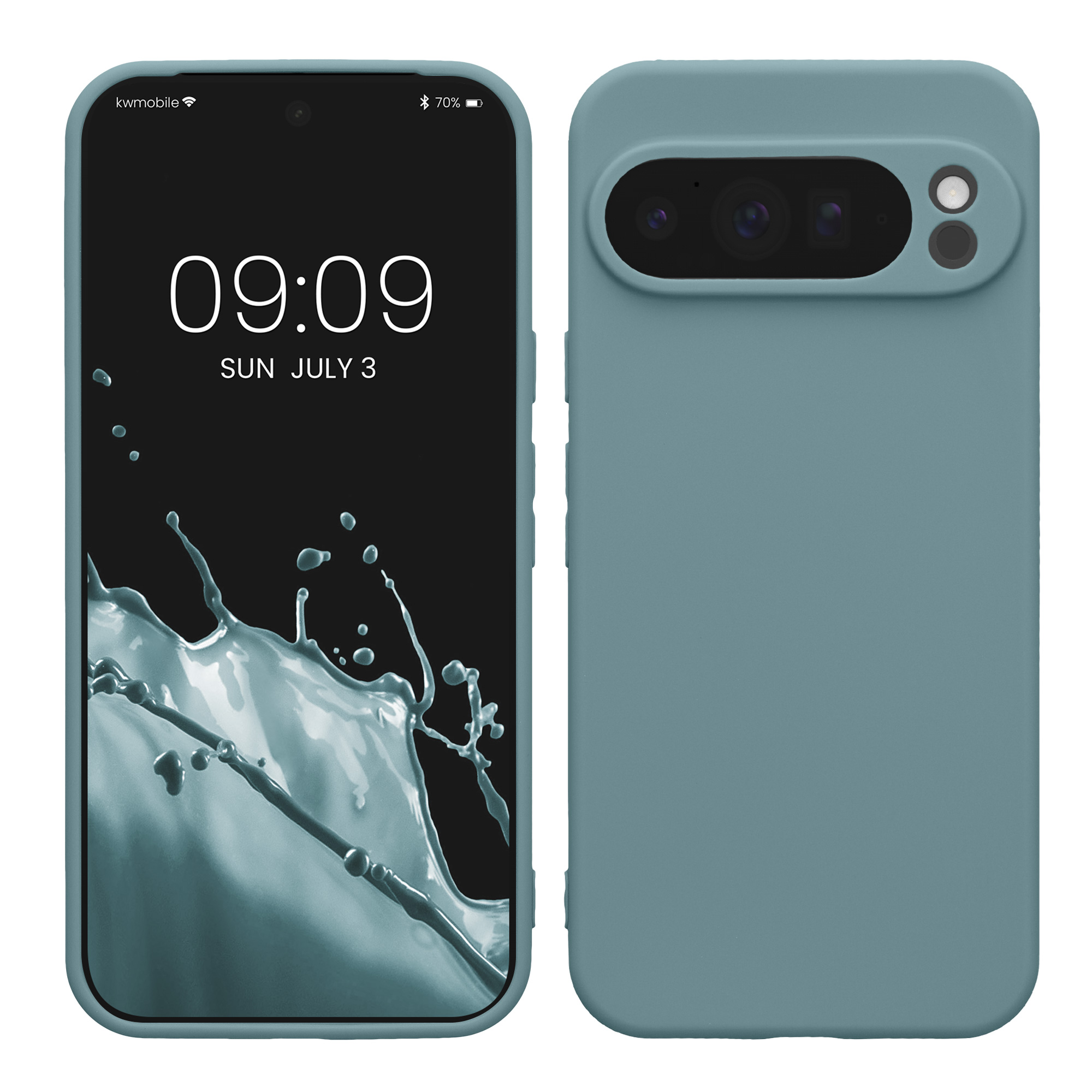 Silikonový kryt kwmobile pro Google Pixel 10 Pro XL - kamenně béžová