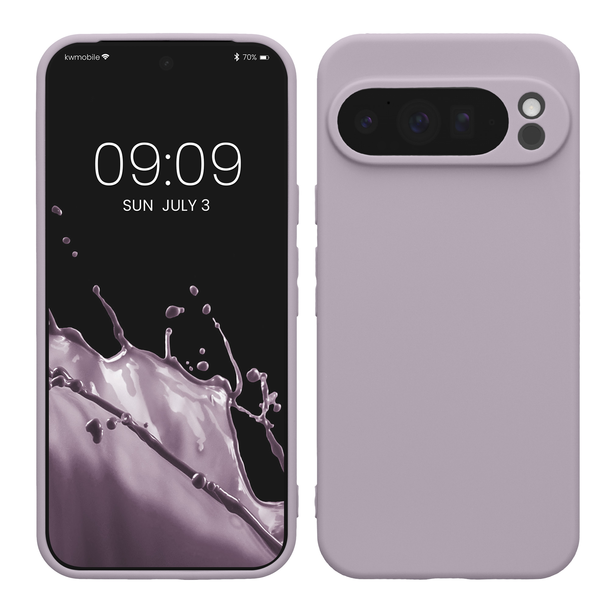 Silikonový kryt kwmobile pro Google Pixel 10 Pro XL - levandulová