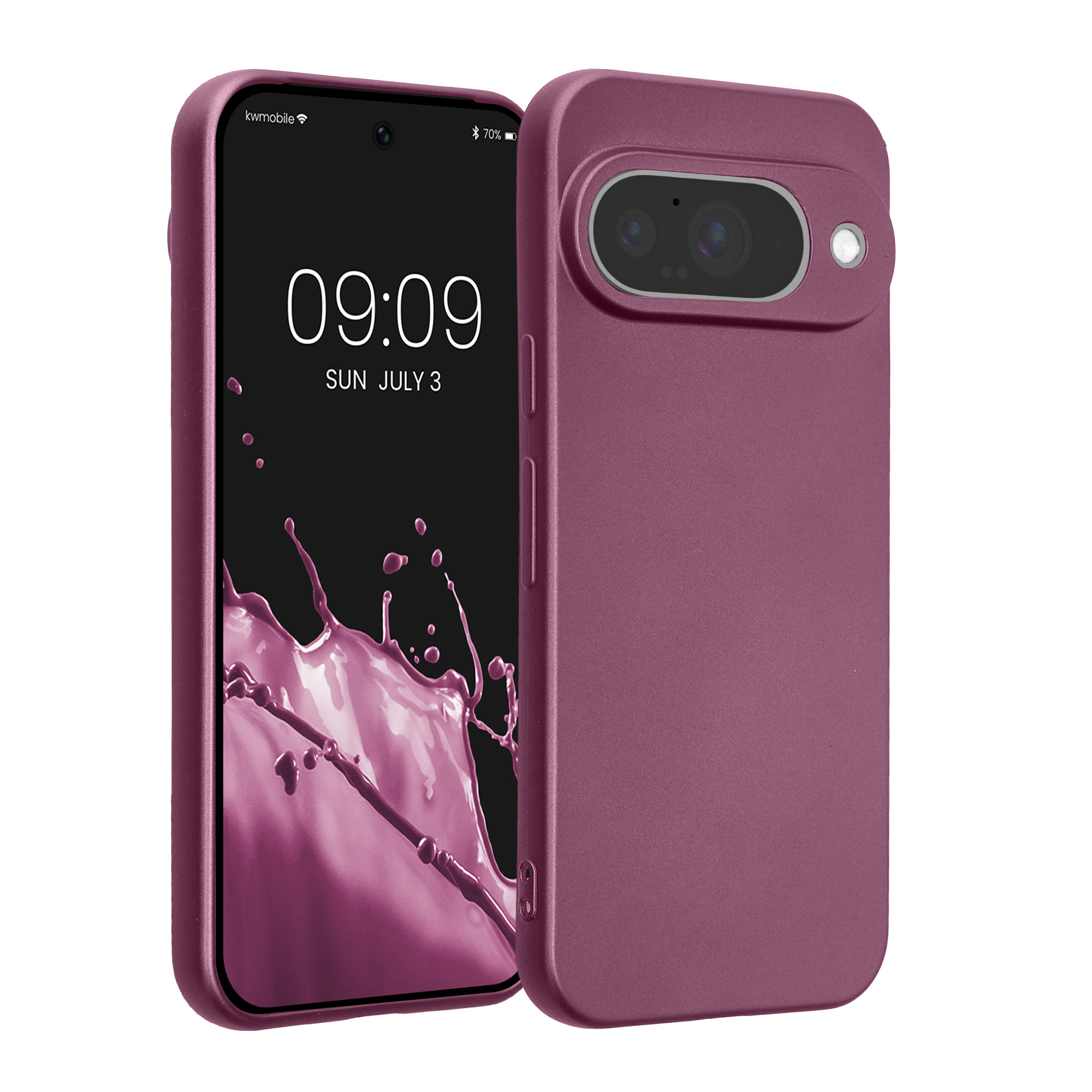 Kryt na mobil Google Pixel 10 kwmobile - metalická levandulová