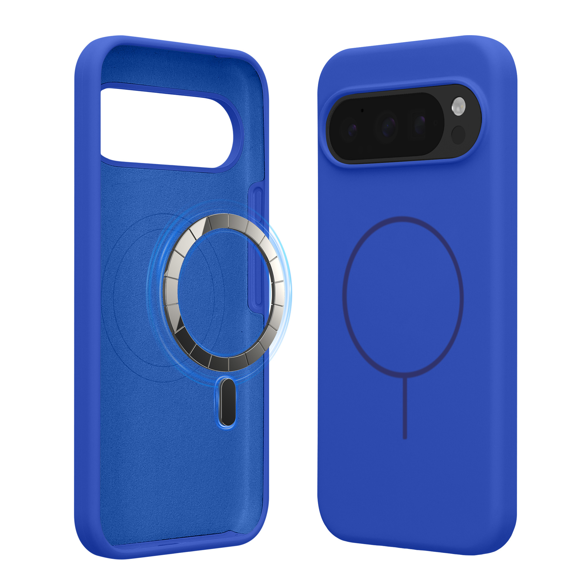 TPU silikonové pouzdro pro Google Pixel 10 Pro XL kwmobile MagSafe - baltská modrá